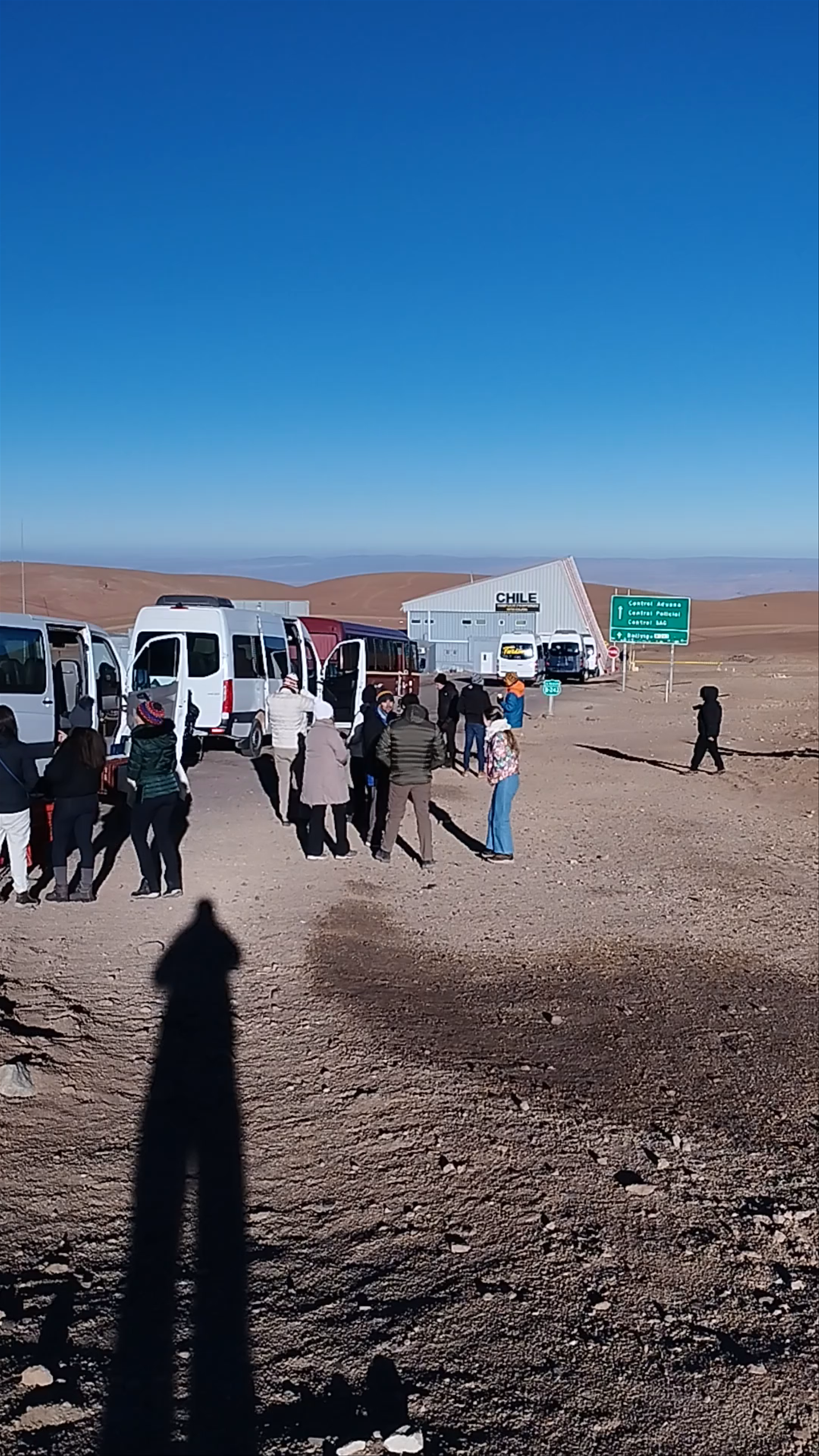 Paso Fronterizo Hito Cajón (Chile) - Ruta 27