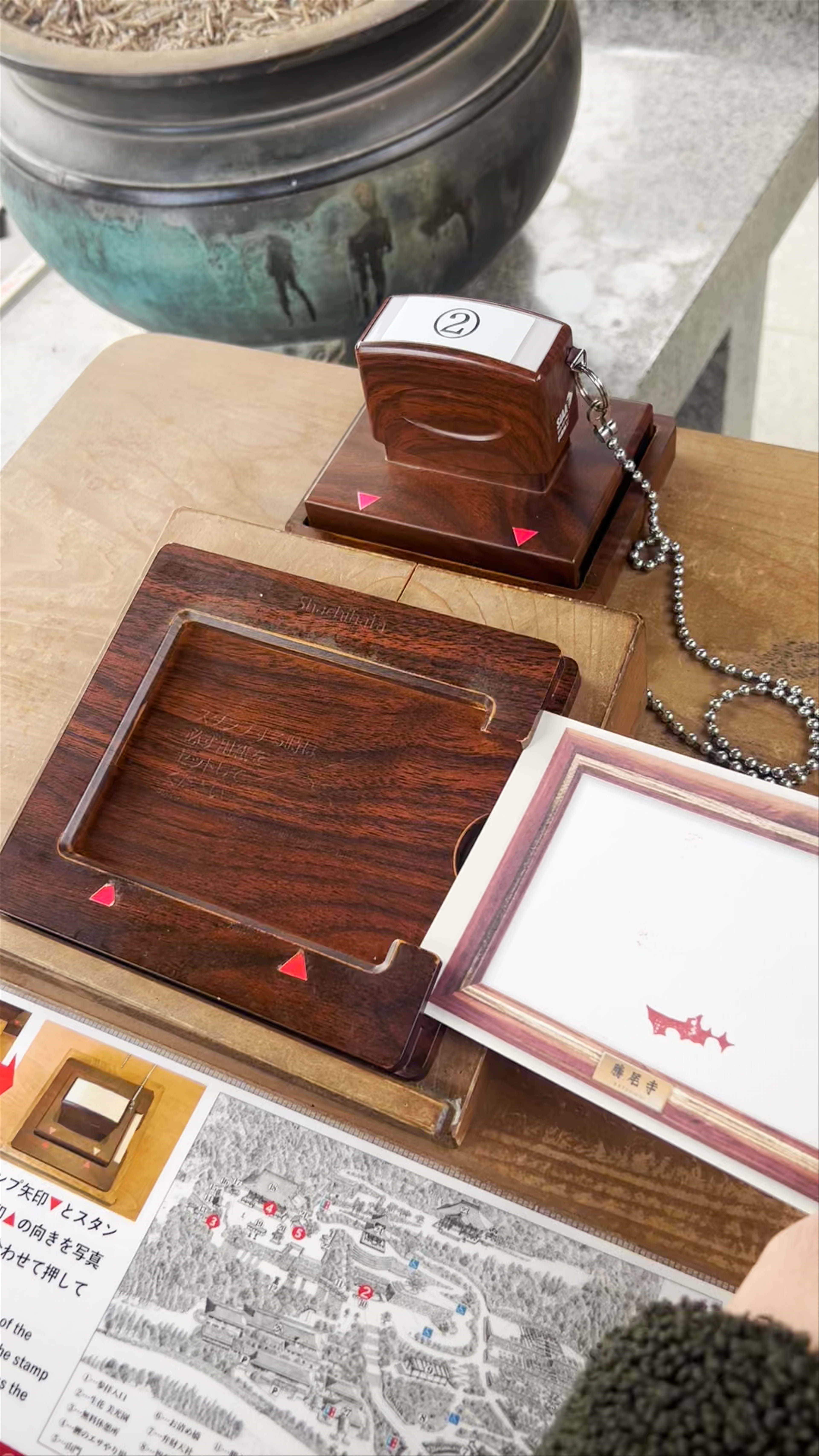 Unique Stamp Collecting Experience at Templo Katsuo-ji, Minoh, Osaka