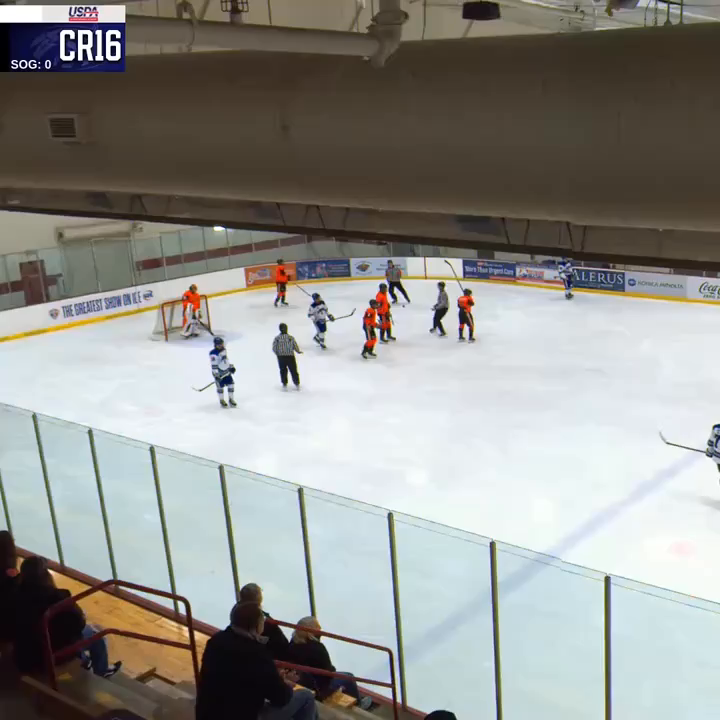 Logan Nesheim's PP Goal | Colorado Rampage 16U AAA