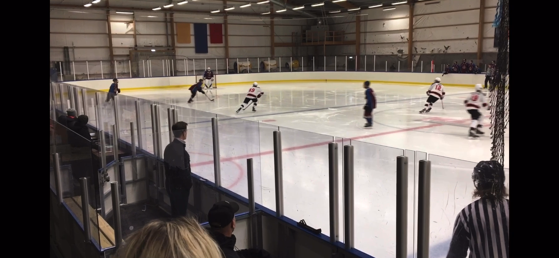 Ebbe Hallin Sallander: Stellar Shot Block & Devastating Hit