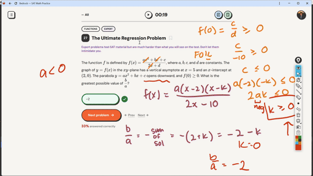 Preview of the Bedrock Pro video explanation for The Ultimate Regression Problem