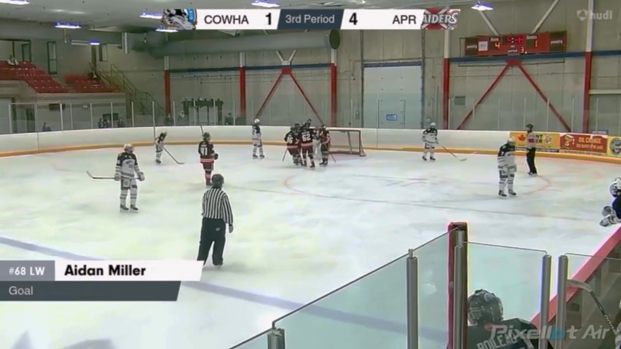 Aidan Miller's Offensive Showcase: Ajax/Pickering Raiders U18 AAA Hi-RES