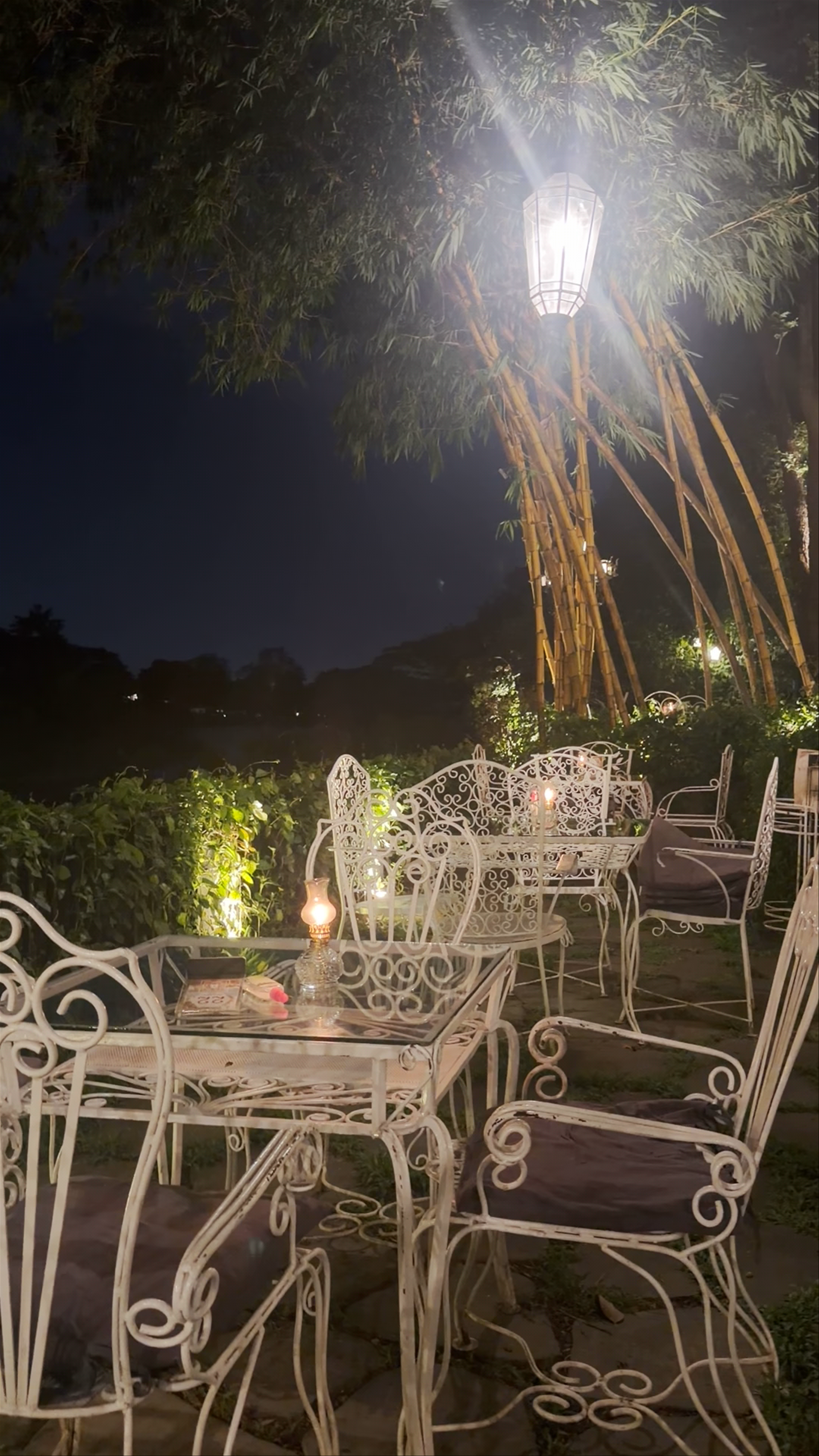 Evening Serenity at Chivit Thamma Da Coffee House in Chiang Rai