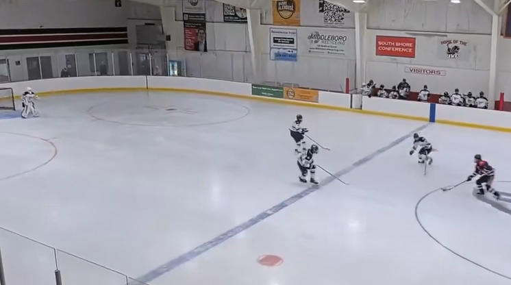 Zachary Halligan's  Open-Ice Check | New York Saints 15U AAA