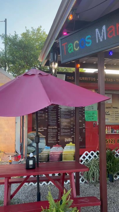 Taco Mana - Store front - Food Trucks Near Me - Cedar Park, Texas