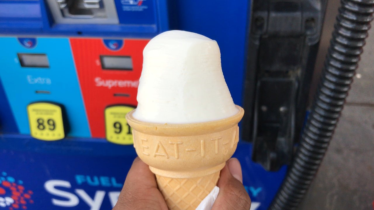 Frosty Chalet - Should I finish it? Let's see what the cone says. - Burgers Near Me - Lone Pine, California