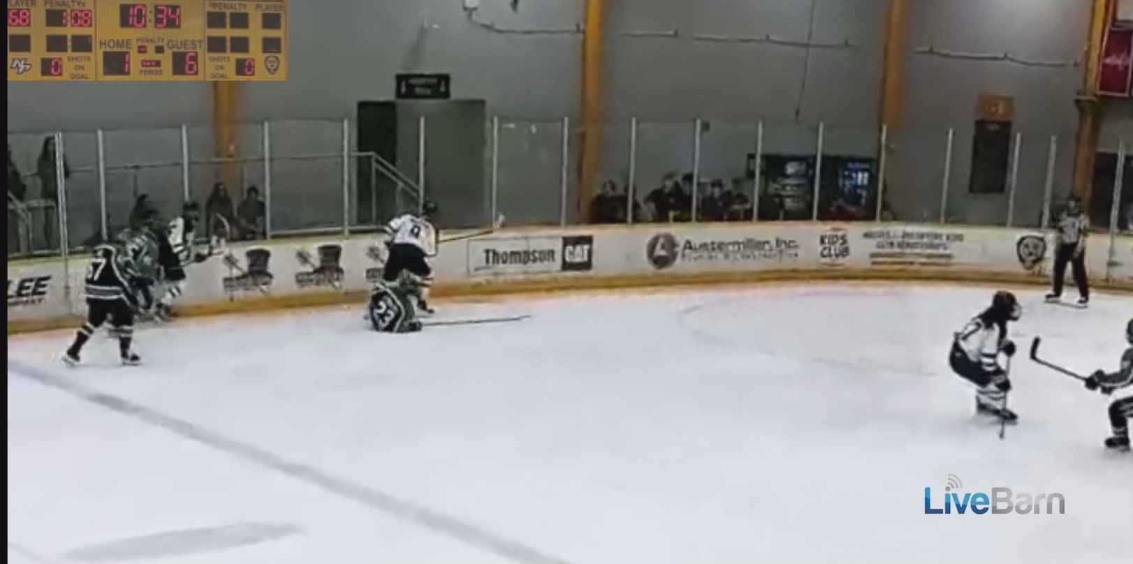 #9 Luke Branson's Massive Hit: Thunderbirds Defense in Action!