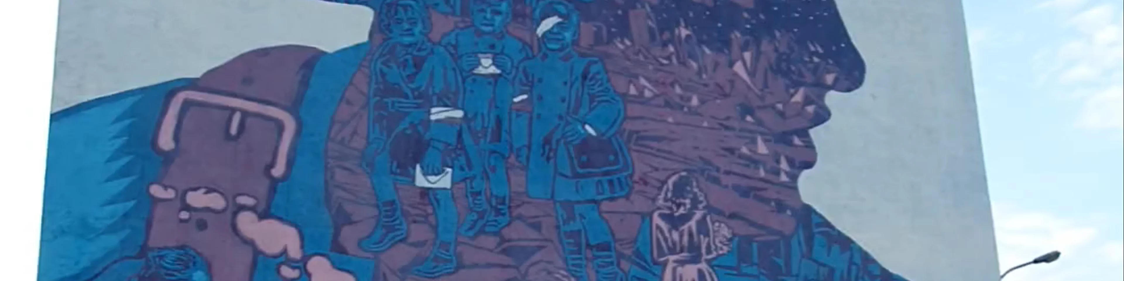 Mural „Pamięć o Cywilnej Ludności Powstańczej Warszawy”