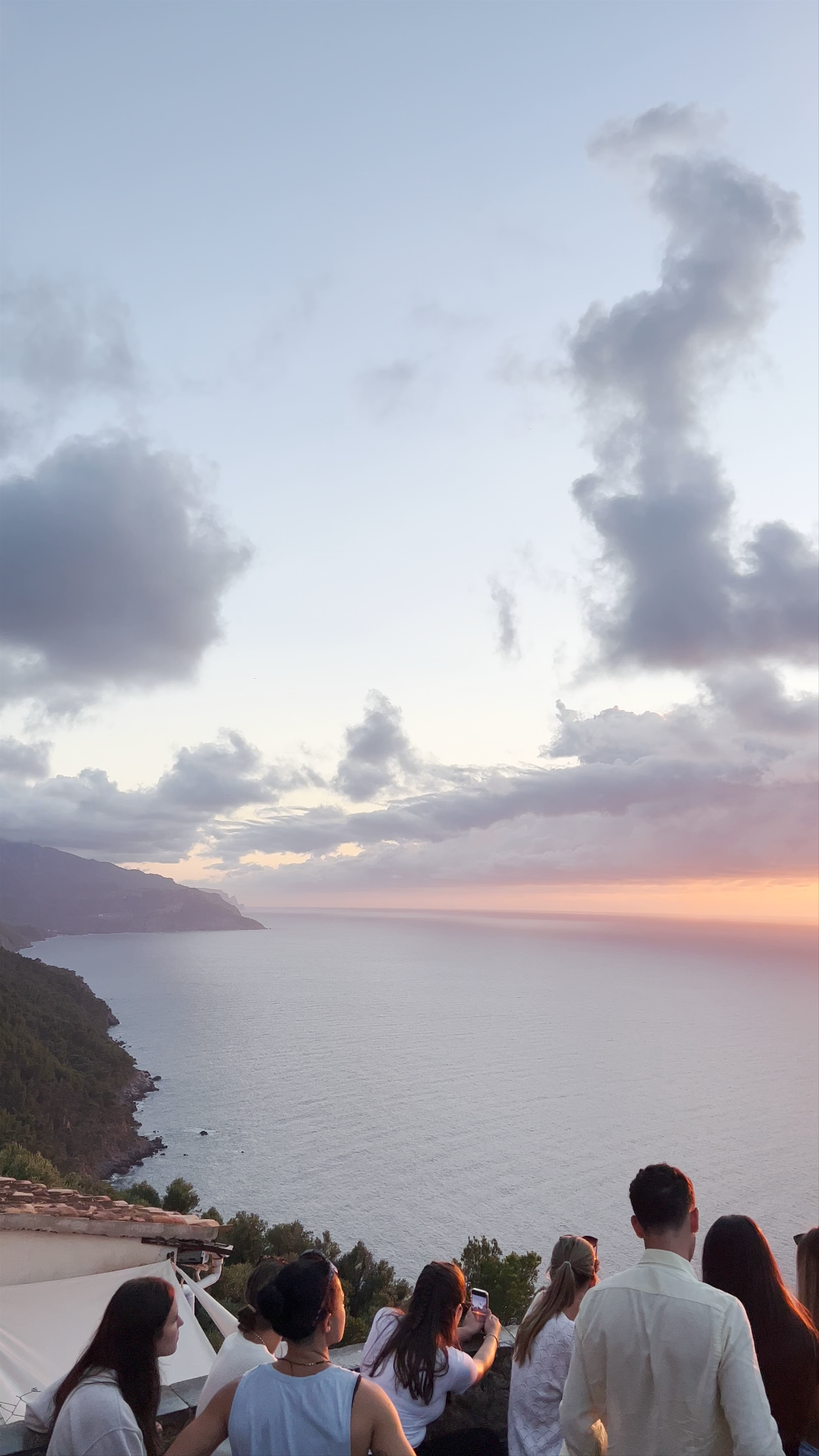 Sunset at Mirador de sa Foradada, Deià, Spain