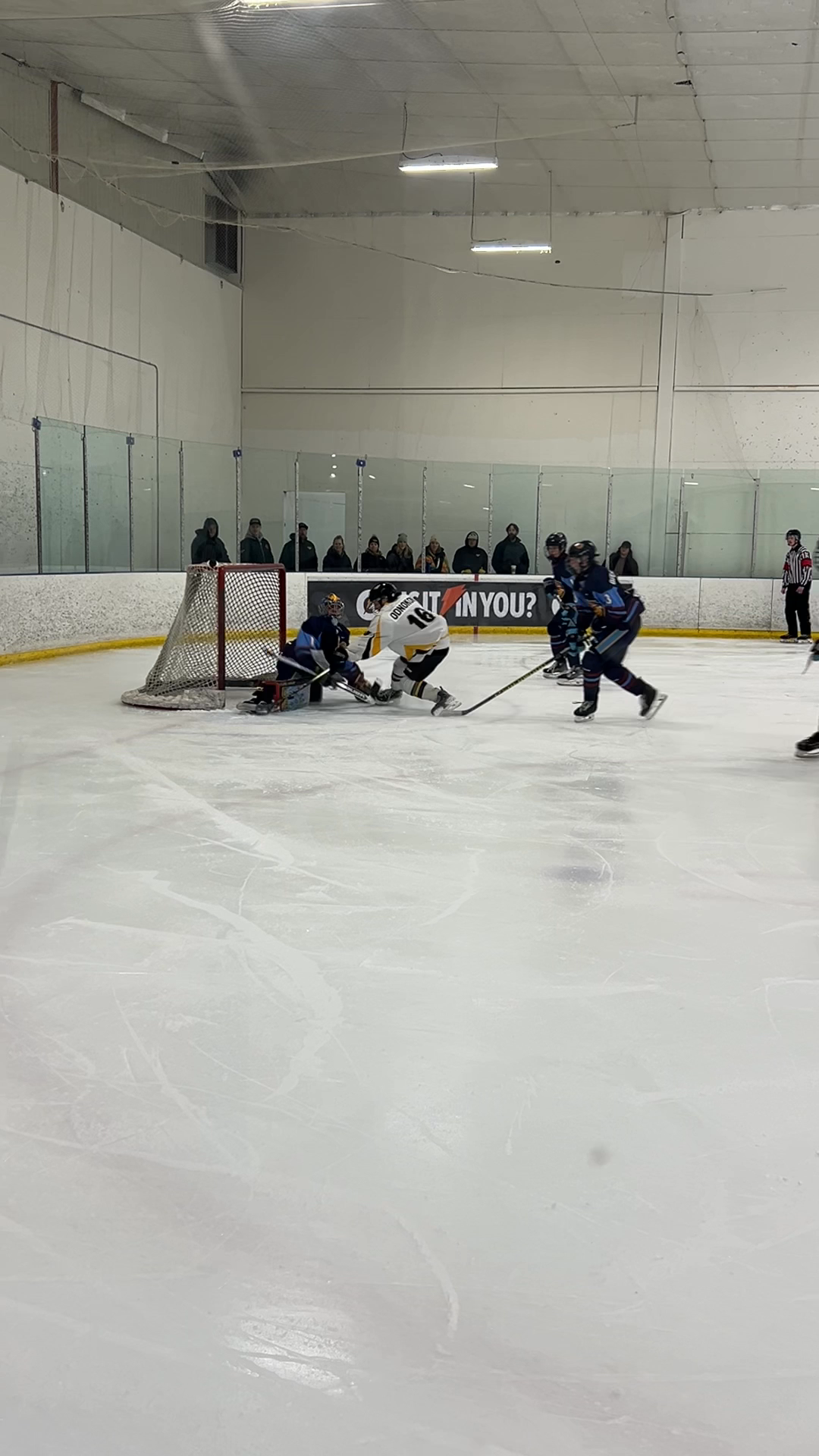 Champ Vannus: U15 AAA Highlights – big saves