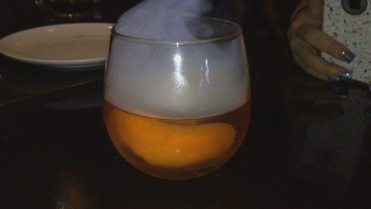 Mora Asian Fusion - Smoked Mezcal Cocktail! It doesn't get any better then this. - Sushi Bars Near Me - Plainfield, Illinois