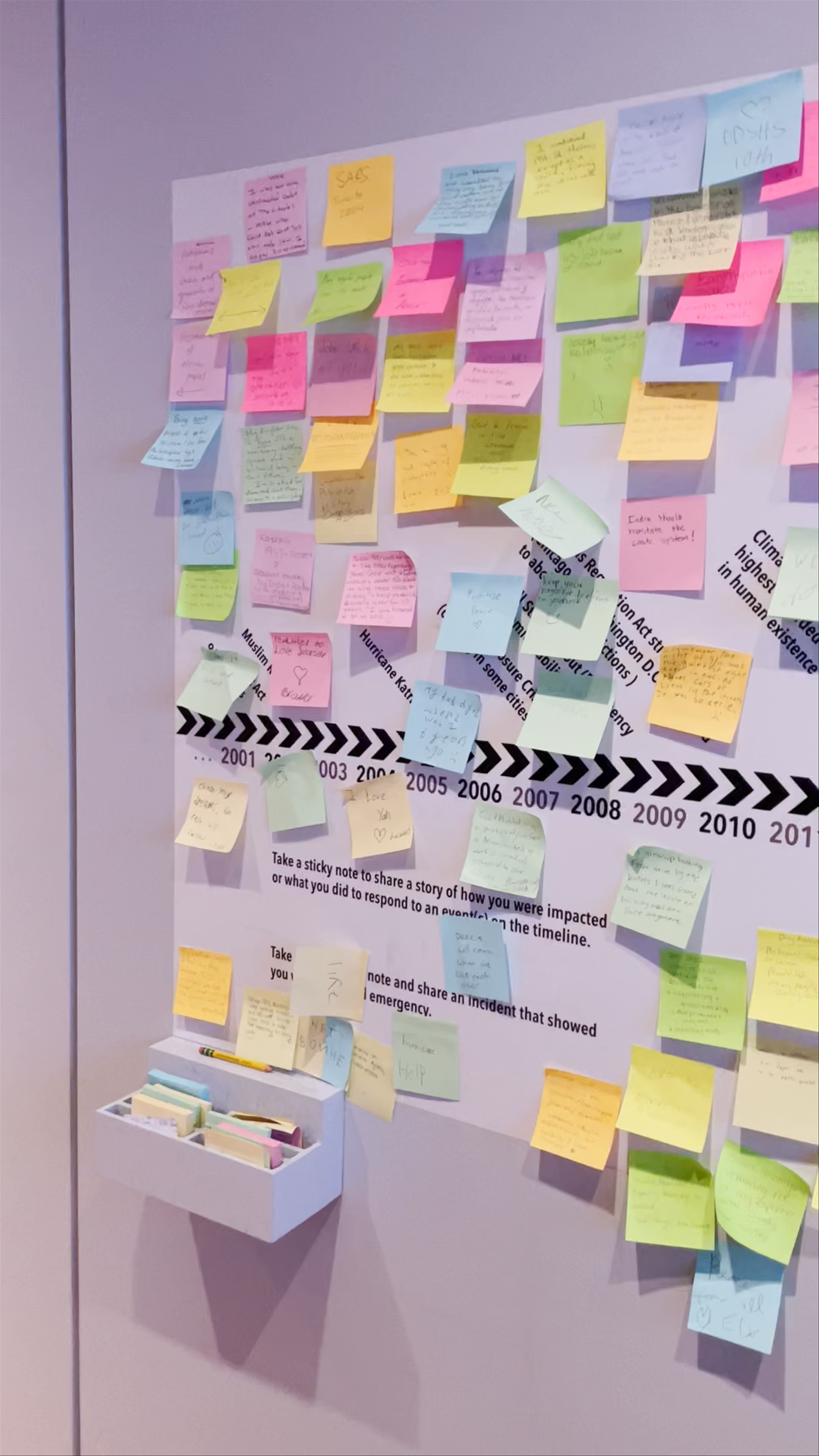 Interactive Timeline Exhibit at Cooper Hewitt, Smithsonian Design Museum