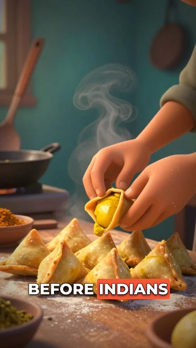 AI-generated video: The Samosa Is NOT Indian! 🥟