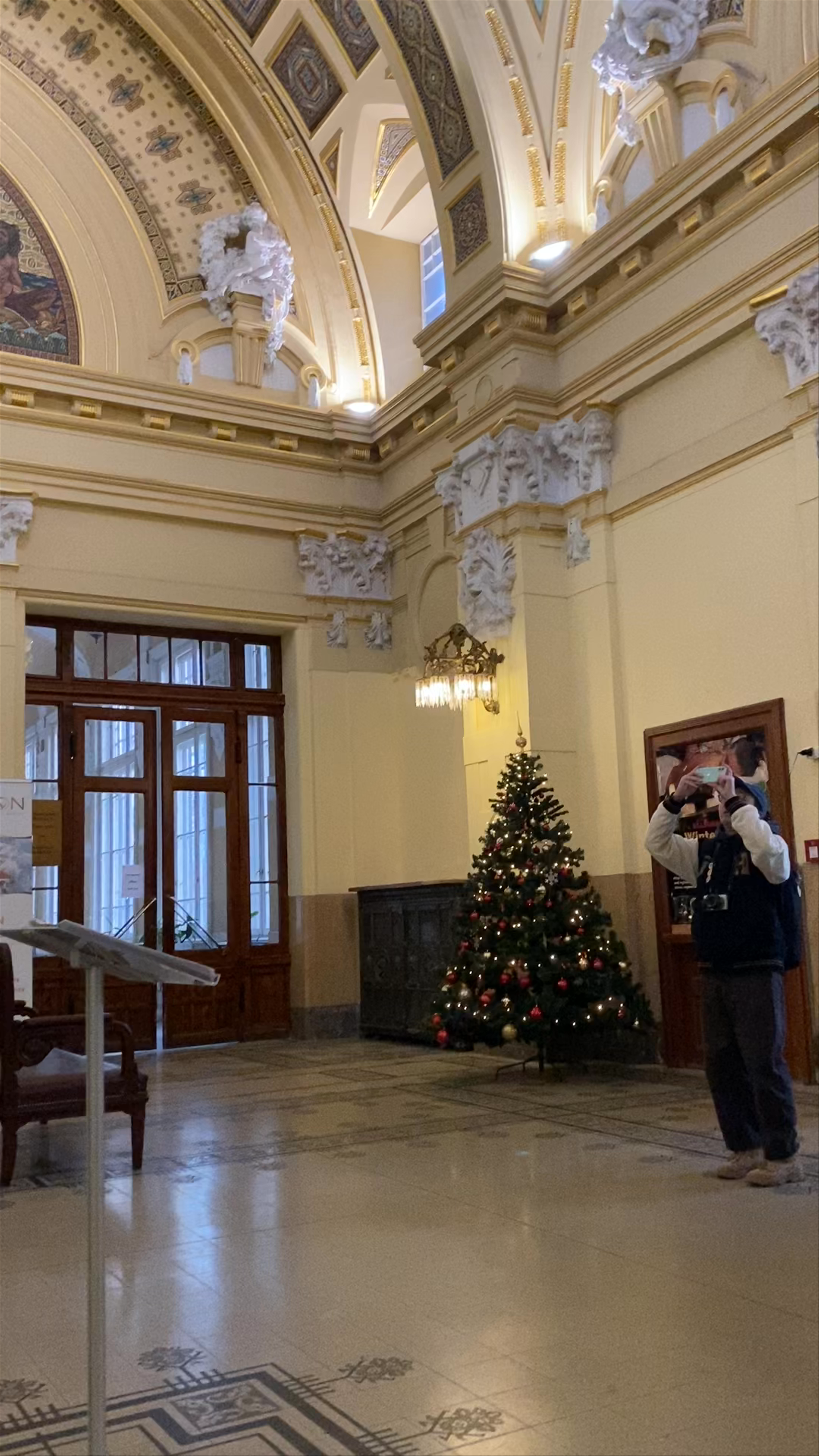 Experience the Grand Interior of Budapest’s Széchenyi Thermal Bath