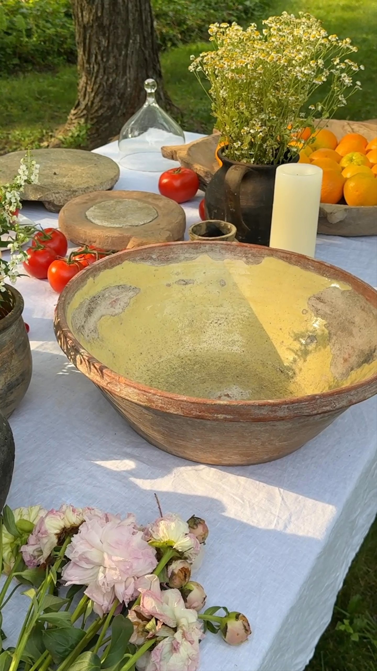 Yellow Glazed French Tian