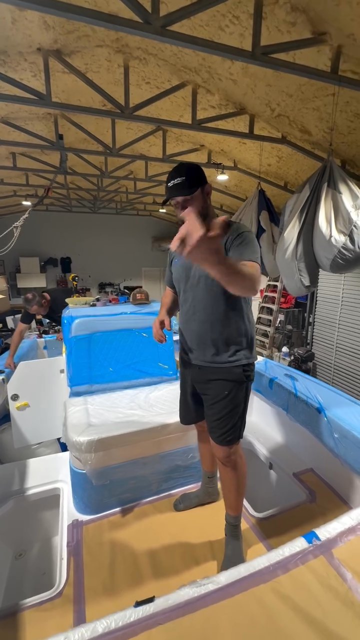 24 Gulf front deck layout