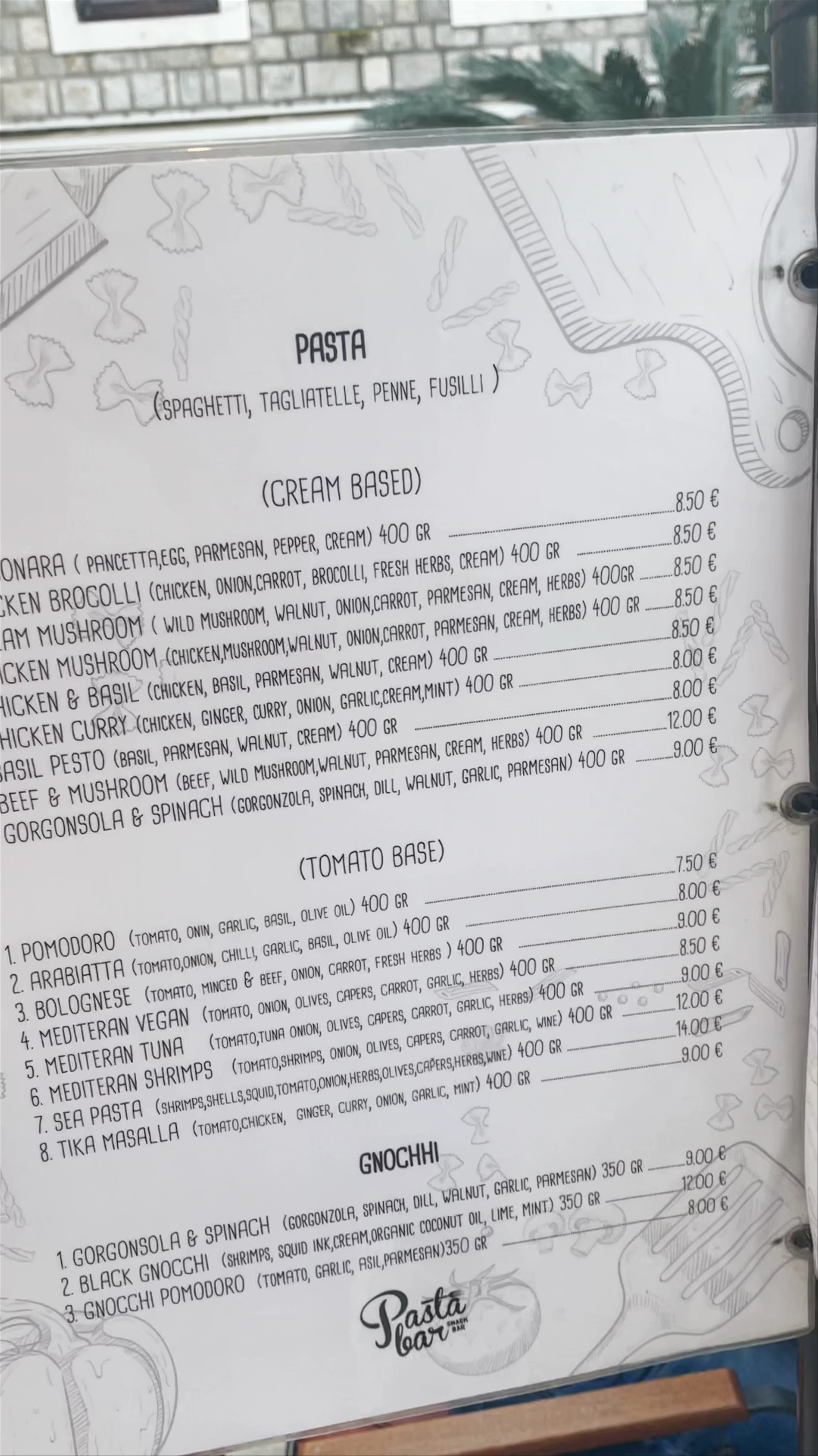 Pastabar