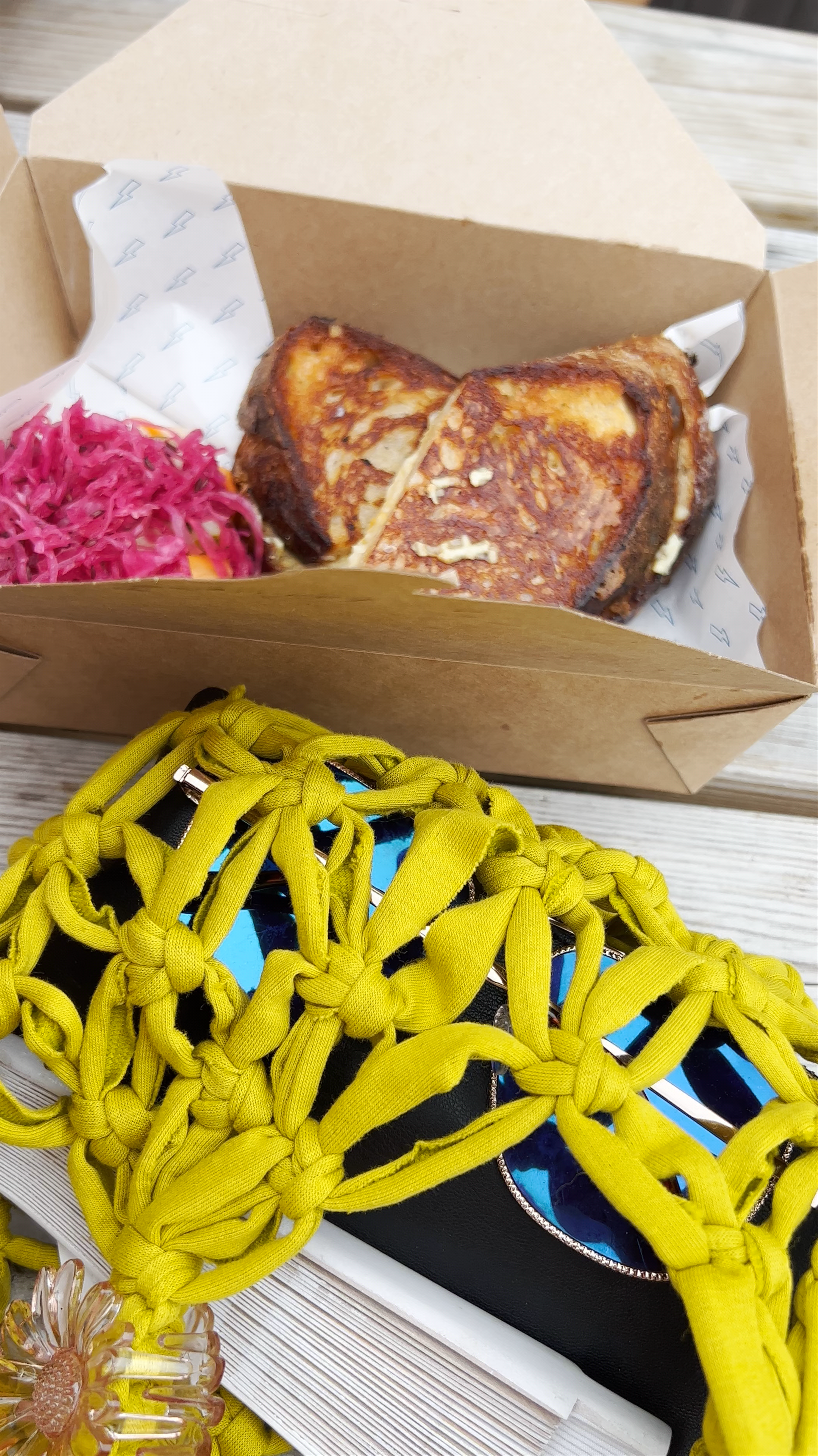 Cozy Outdoor Lunch at Electric Bakery Bude