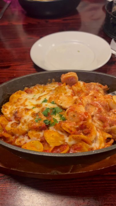 Ciao Bella - the pasta al forno and the fettuccine with pancetta - Pizza Near Me - Prescott Valley, Arizona
