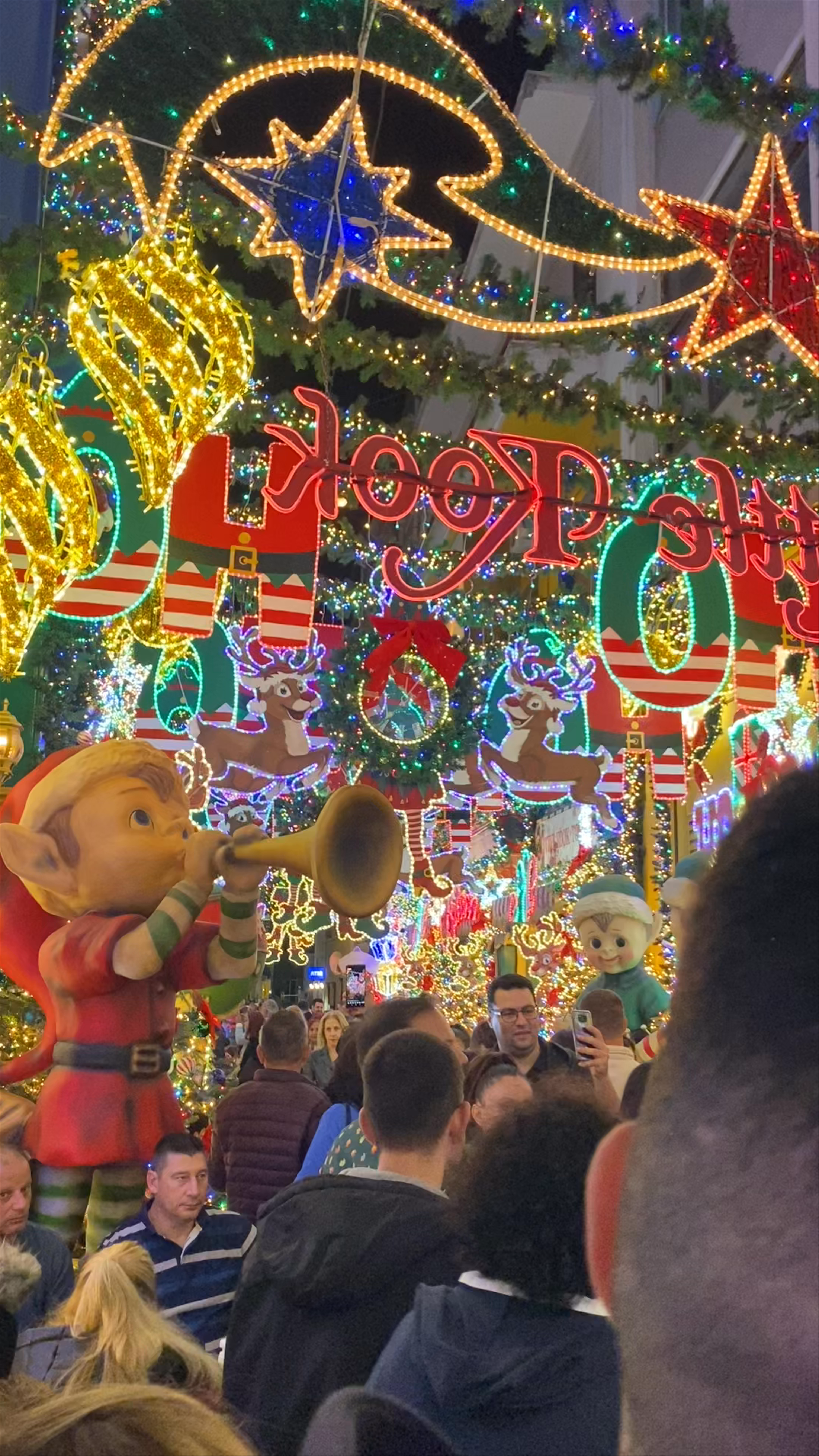 Magical Christmas Lights and Festivities at Little Kook, Athens
