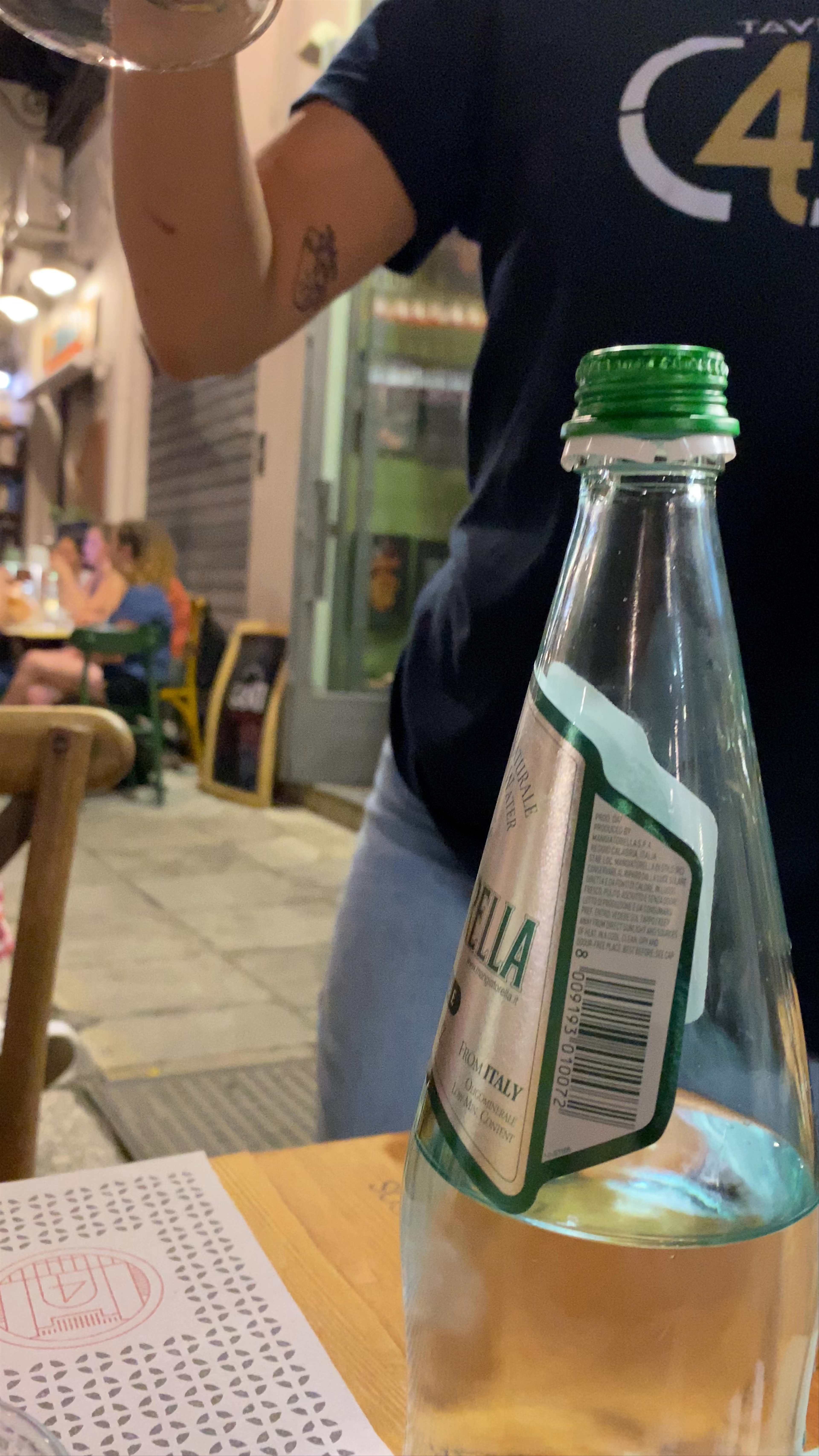 Evening Dining Vibes at Taverna Dei Canti, Palermo