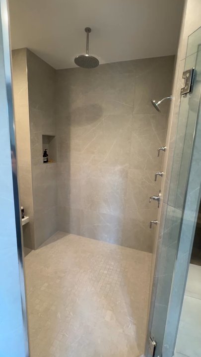 Bloomfield Construction & Restoration - Perfectly entirely redone shower in record time - Roofing Near Me - Bloomfield Hills, Michigan