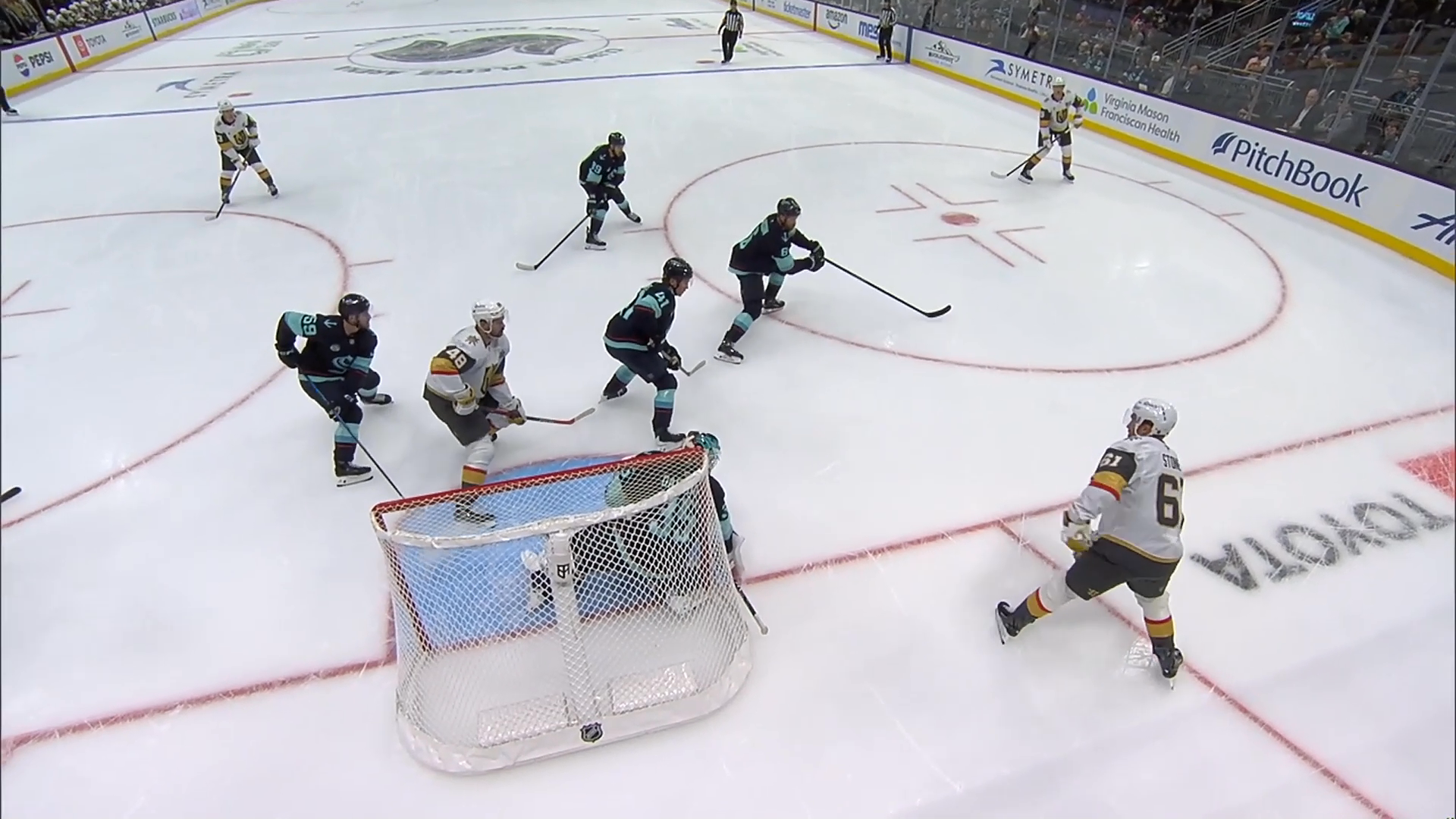 Hertl and Eichel Post Four Points Each as Golden Knights Rout Kraken · Oct. 6, 2026