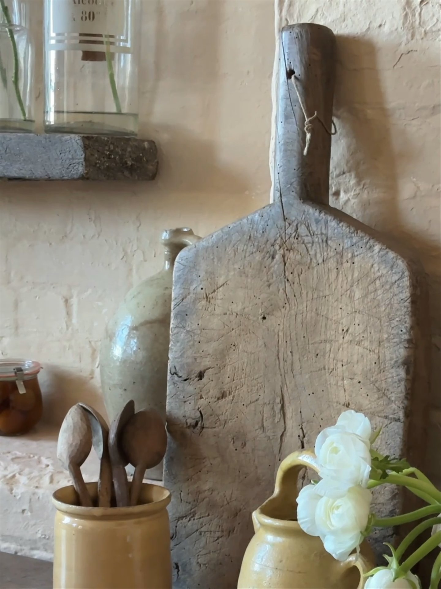 Antique French Cutting Board