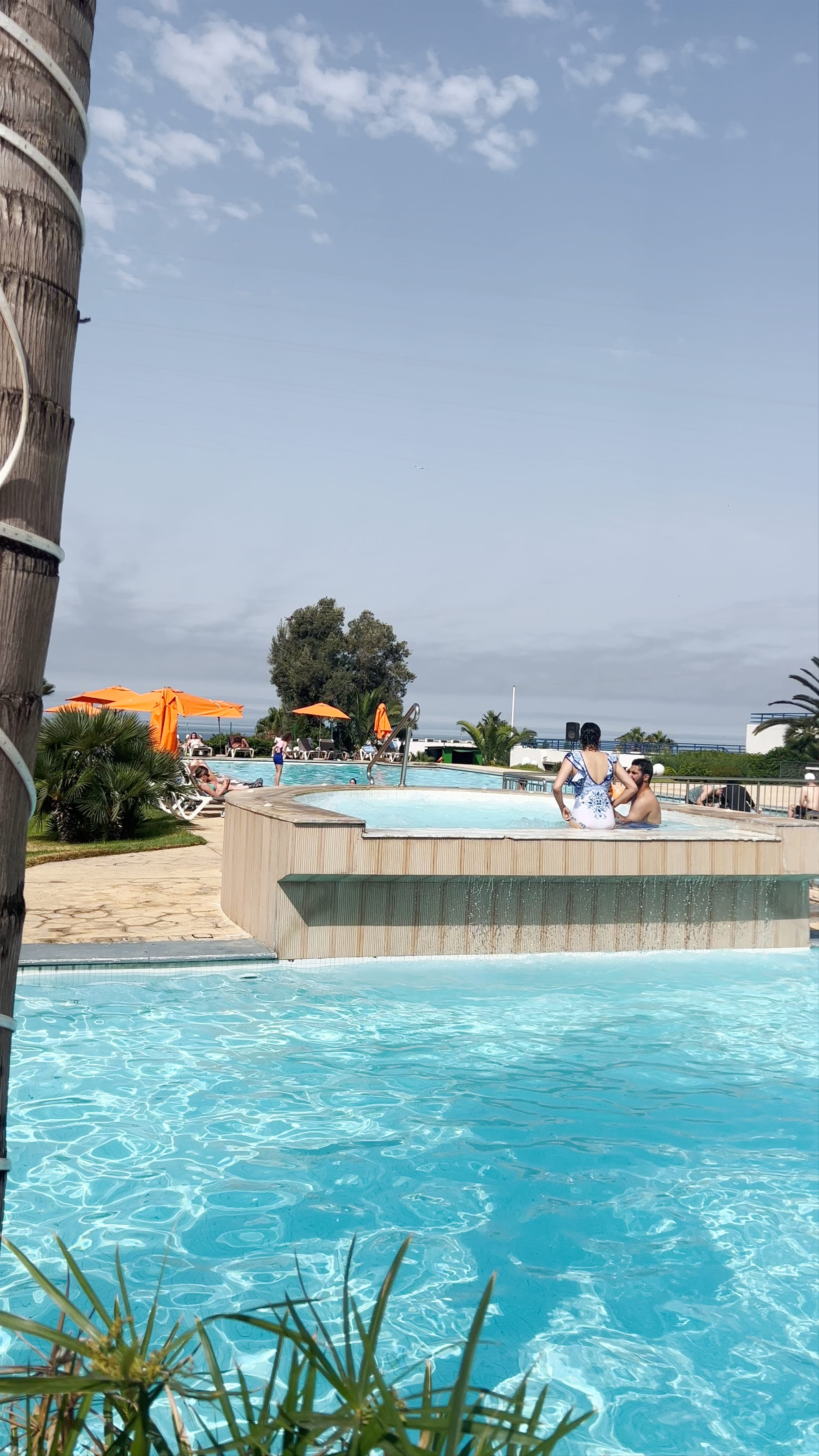 A Day of Sun and Serenity at Anezi Tower Hotel Pool, Agadir