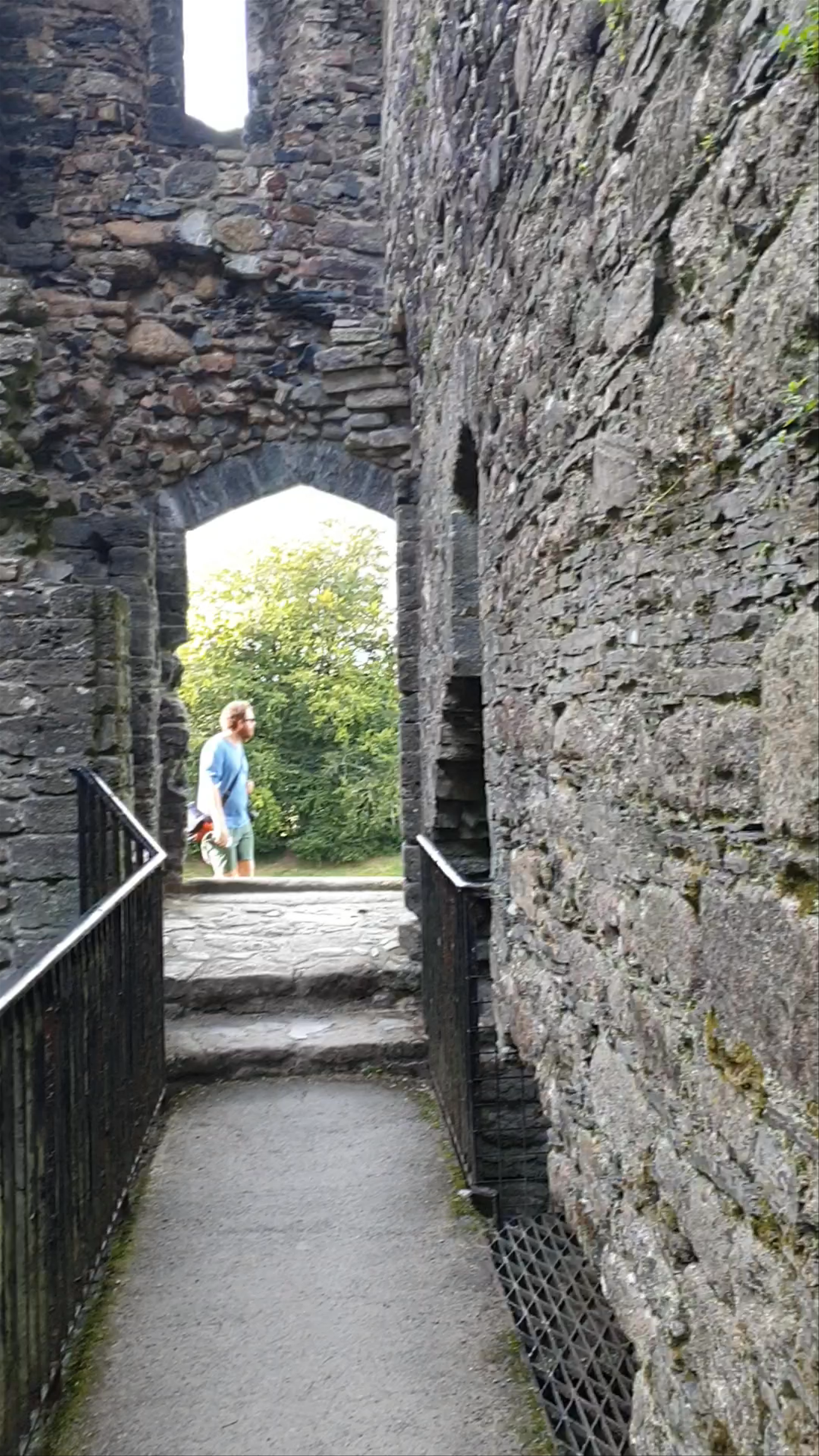 Exploring Lydford Castle and Saxon Town Ruins in Okehampton, England