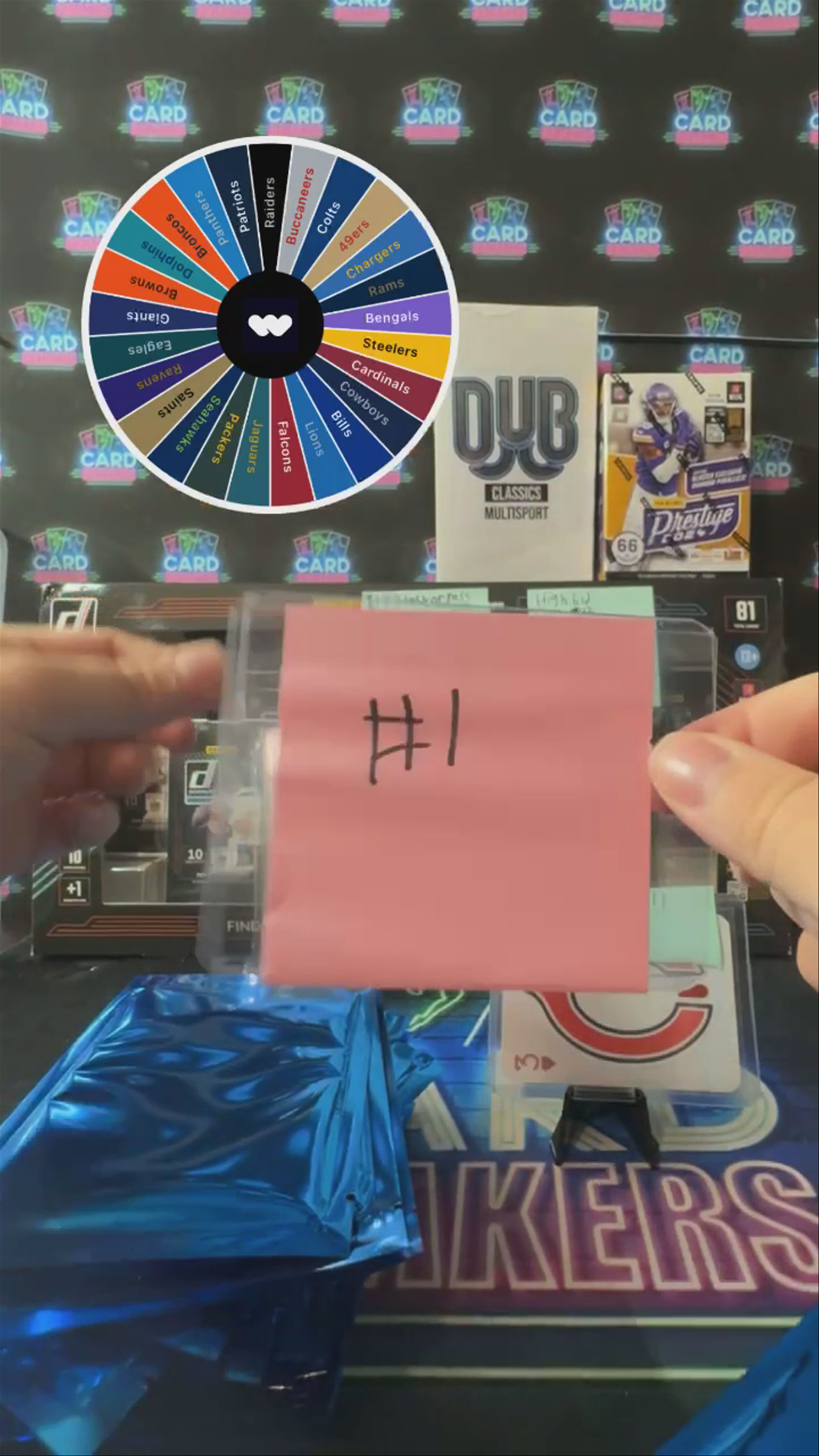 DONRUSS HUNTING  SLAB CHASERS ALL BREAK