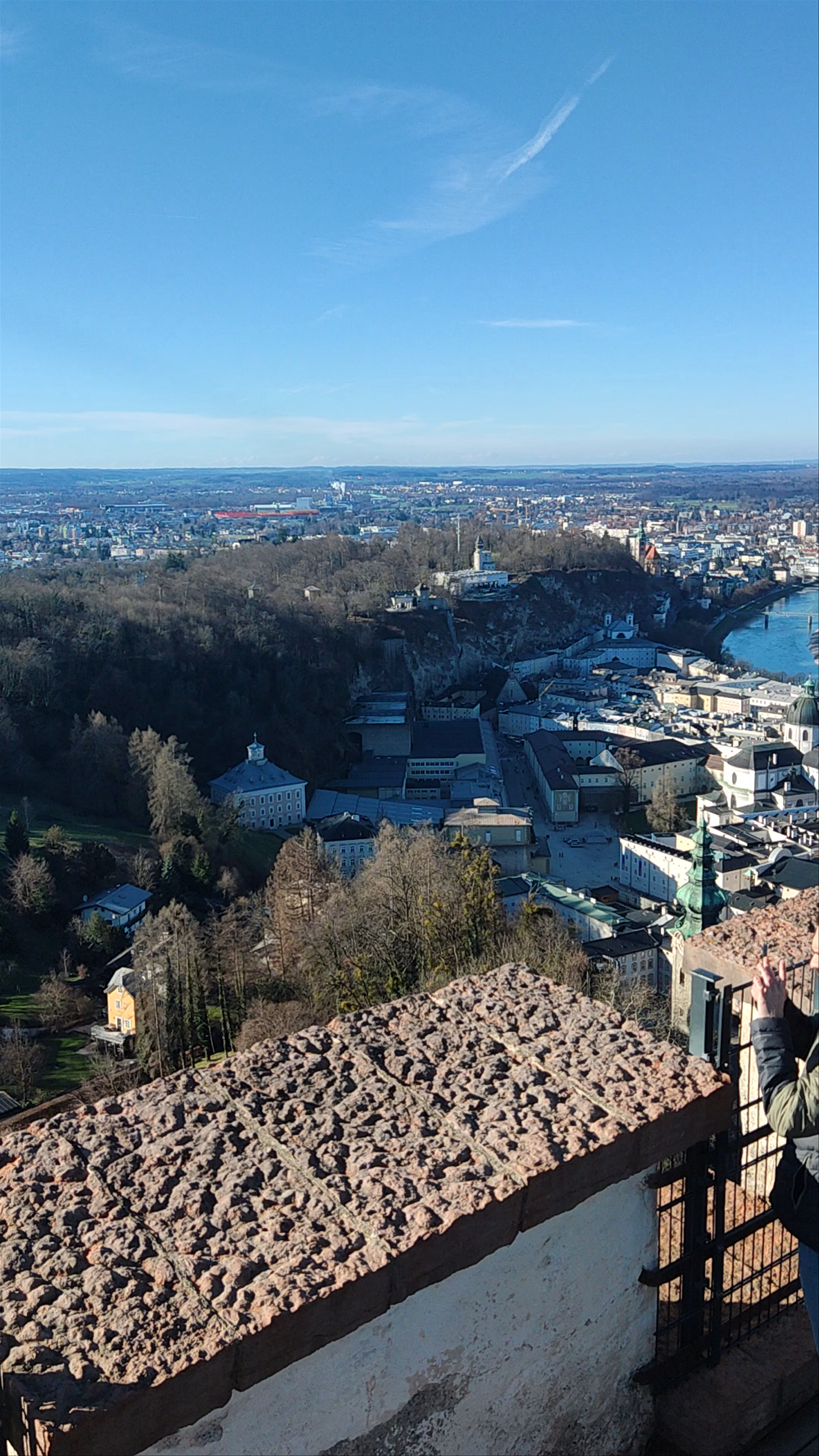 Breathtaking Panoramic Views from Geyerturm at Mönchsberg, Salzburg