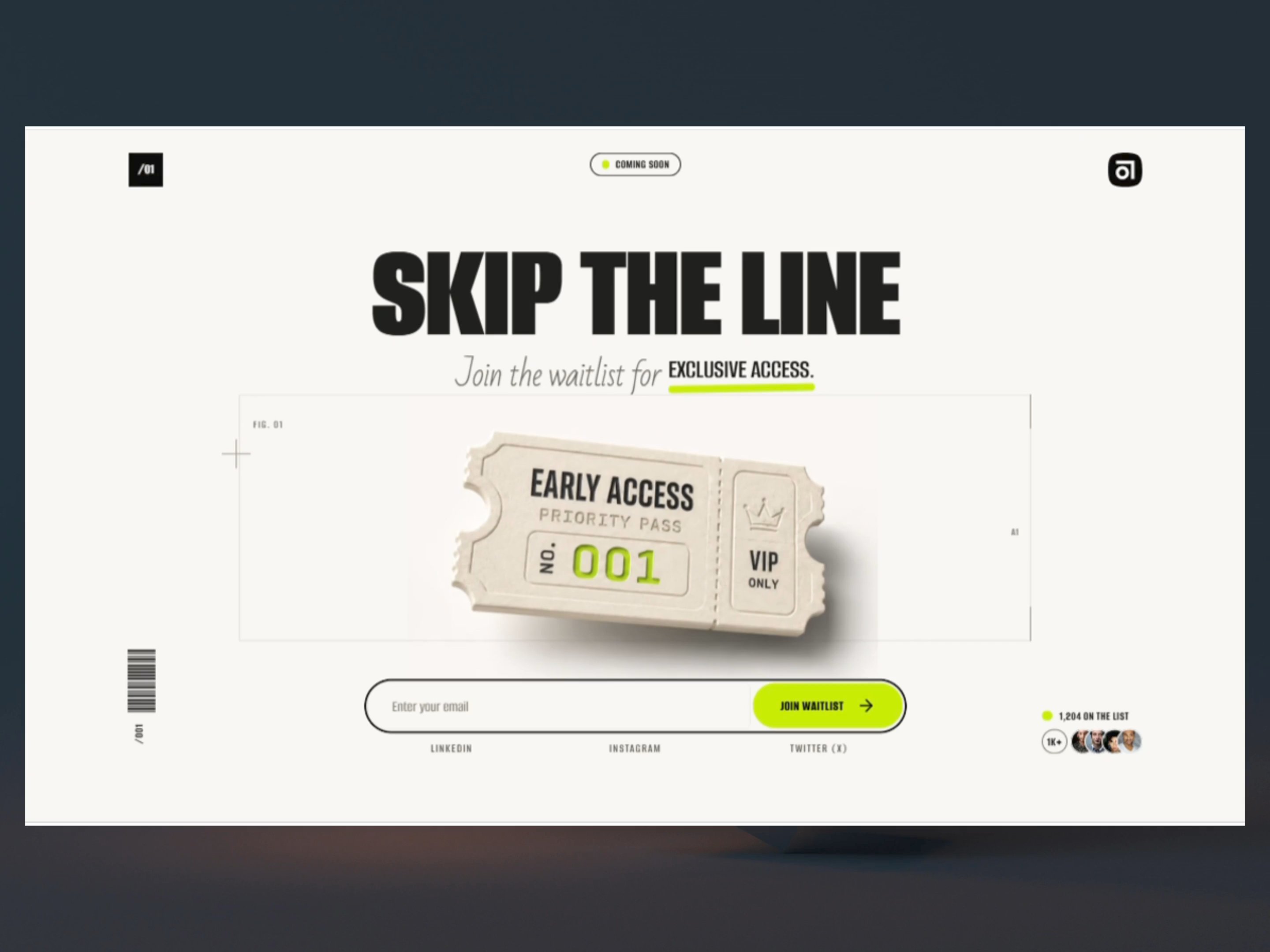 SKIP THE LINE