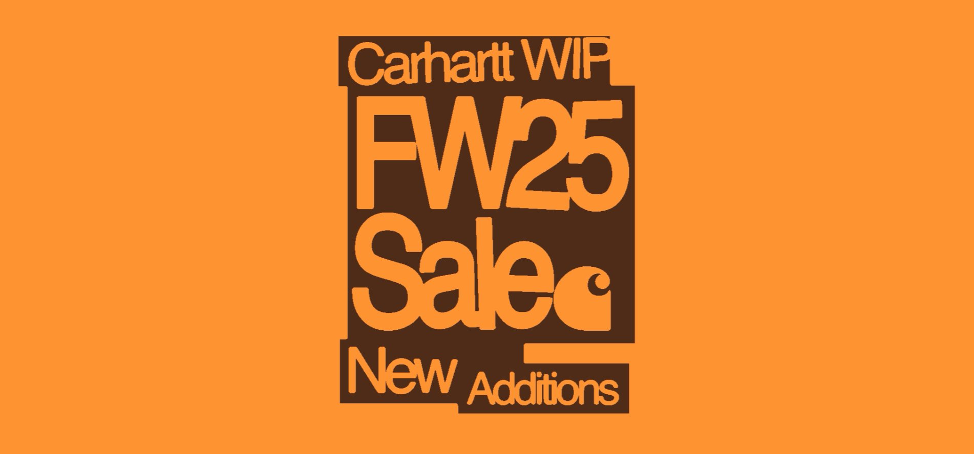 Carhartt WIP FW25 Sale New Additions