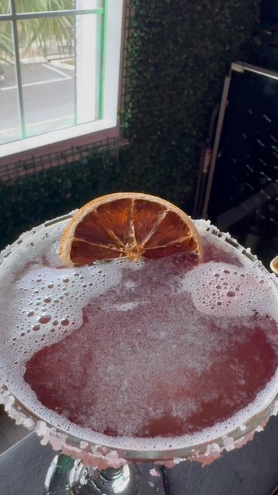 The Funky Monkey  - A cool layered cocktail made by Brandon - Tapas Bars Near Me - Mount Dora, Florida