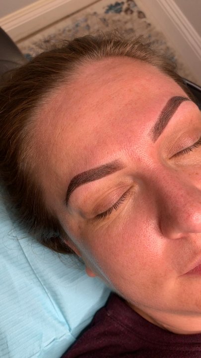 Browed OC - Old microblade cover up - Eyebrow Services Near Me