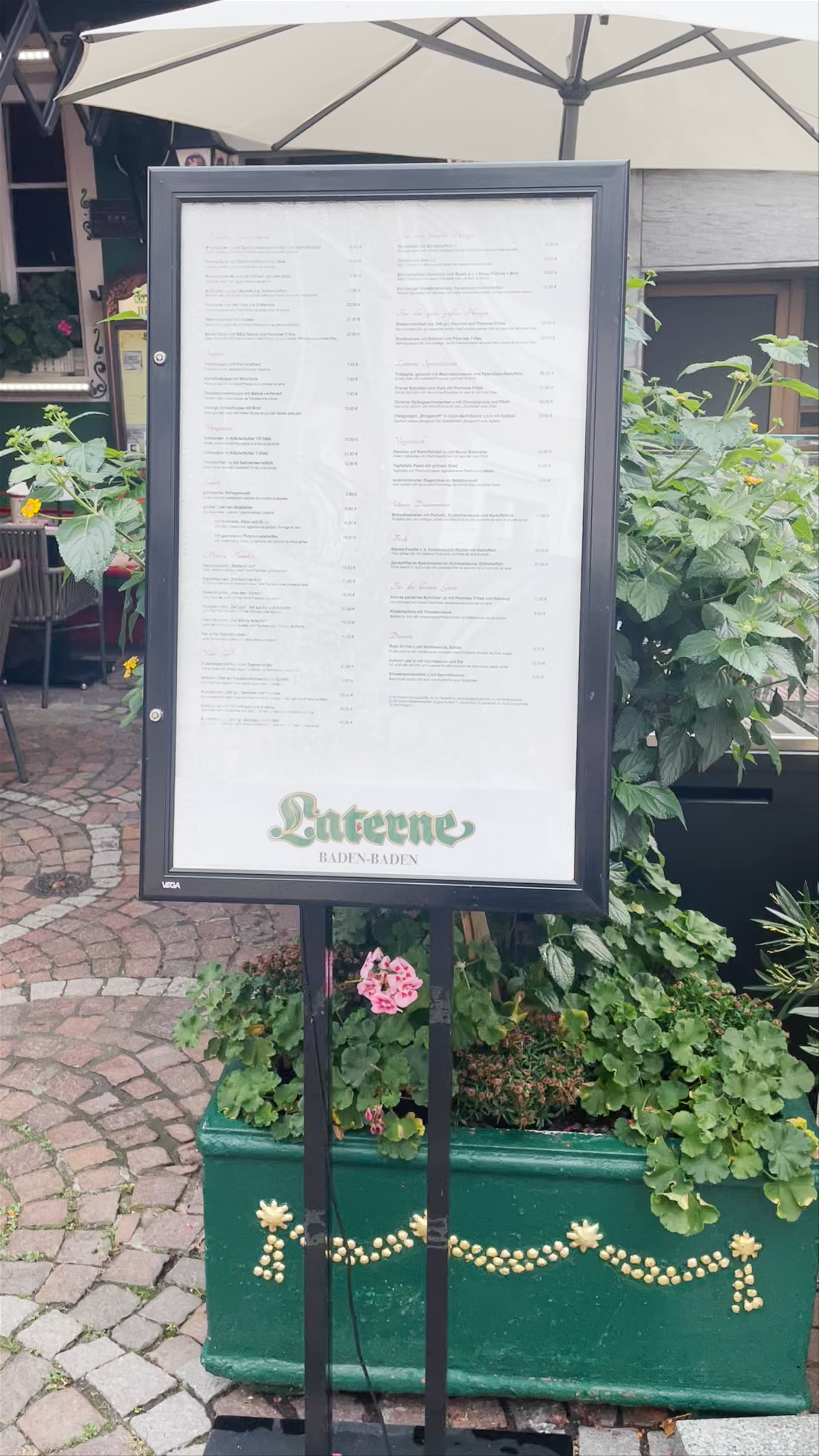 Restaurant Laterne Baden-Baden