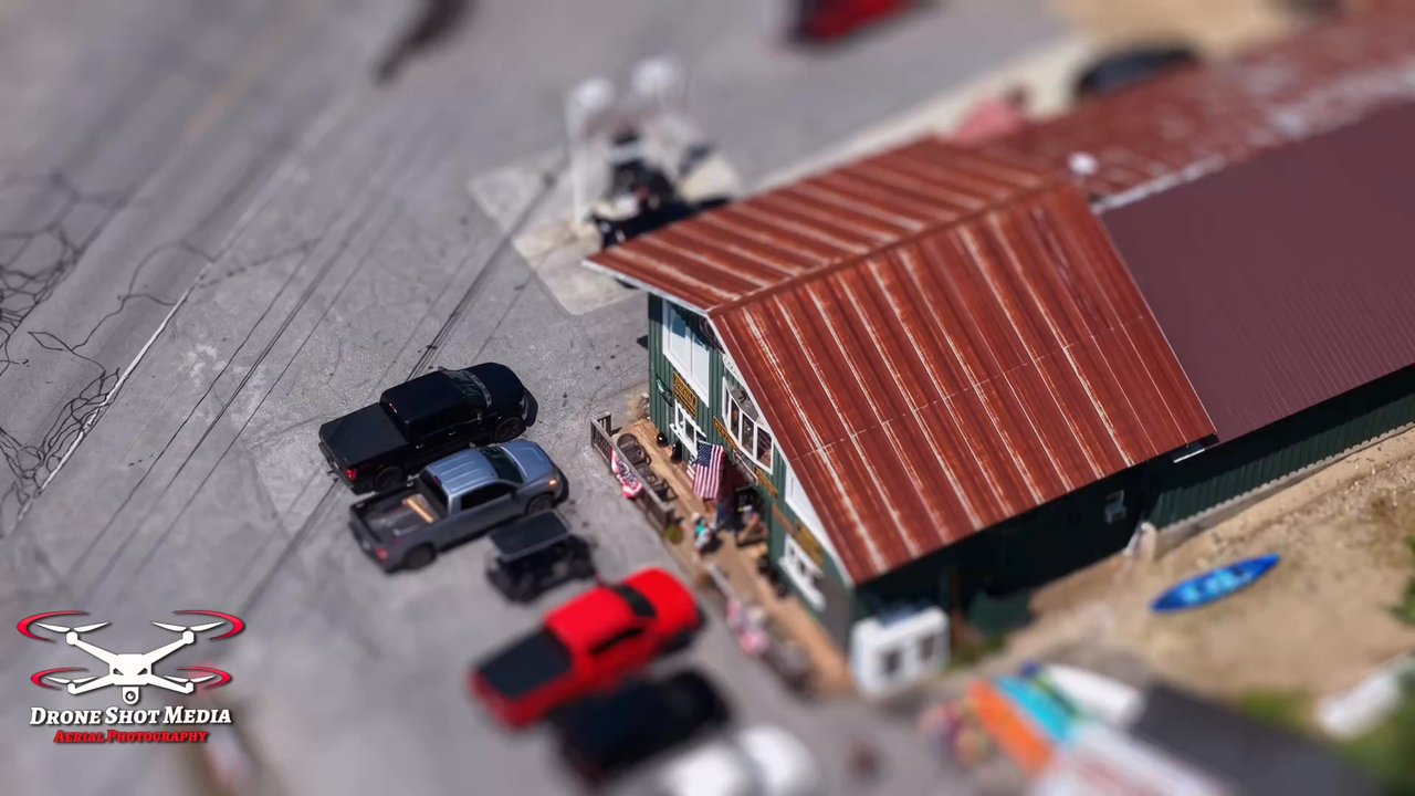Crossroads Ice Cream - Crossroads Country Store taken by DroneShotMedia.com - Ice Cream & Frozen Yogurt Near Me - Chestertown, New York