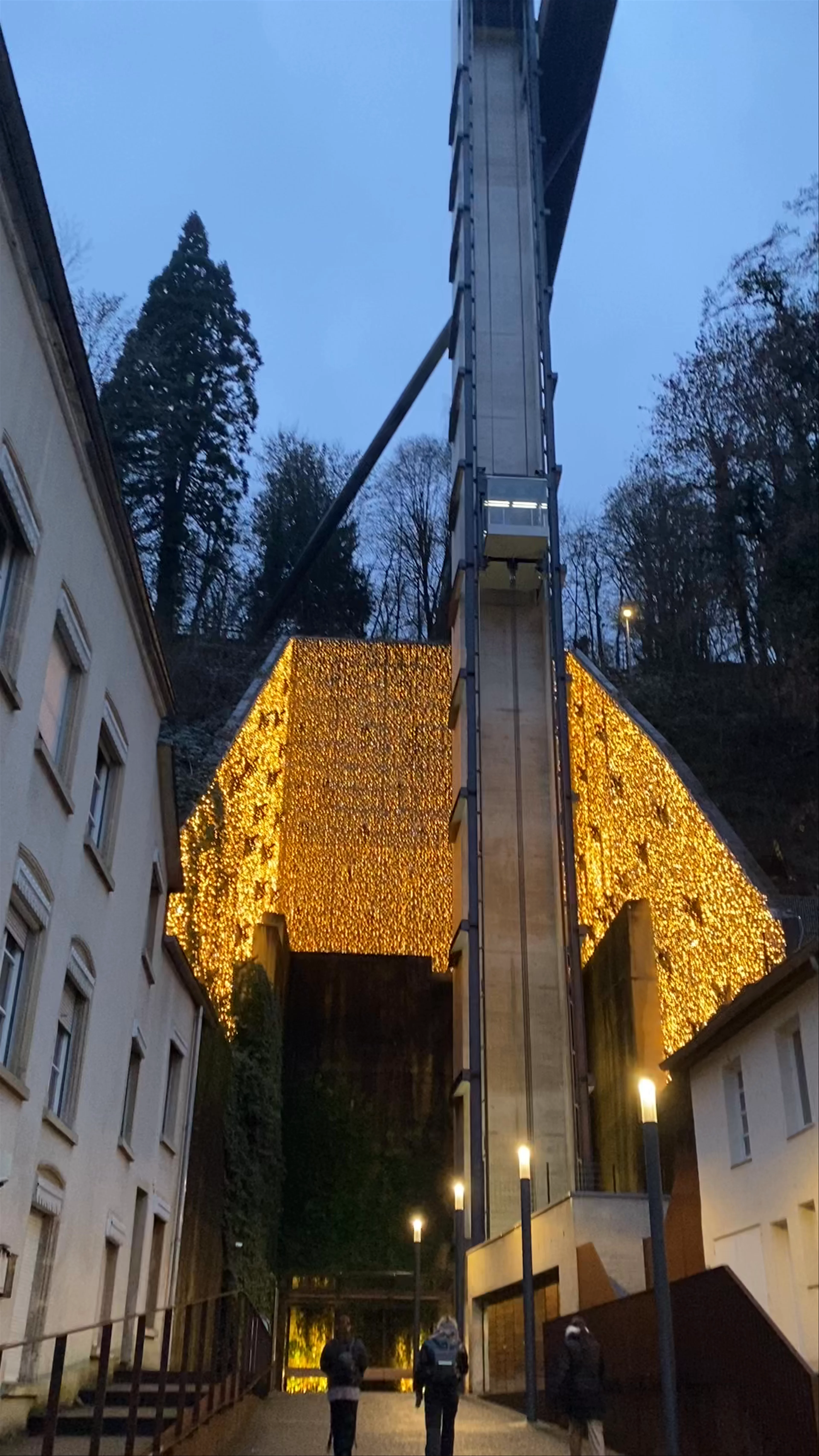 Panoramic Elevator of the Pfaffenthal, Rue du Pont, Luxembourg
