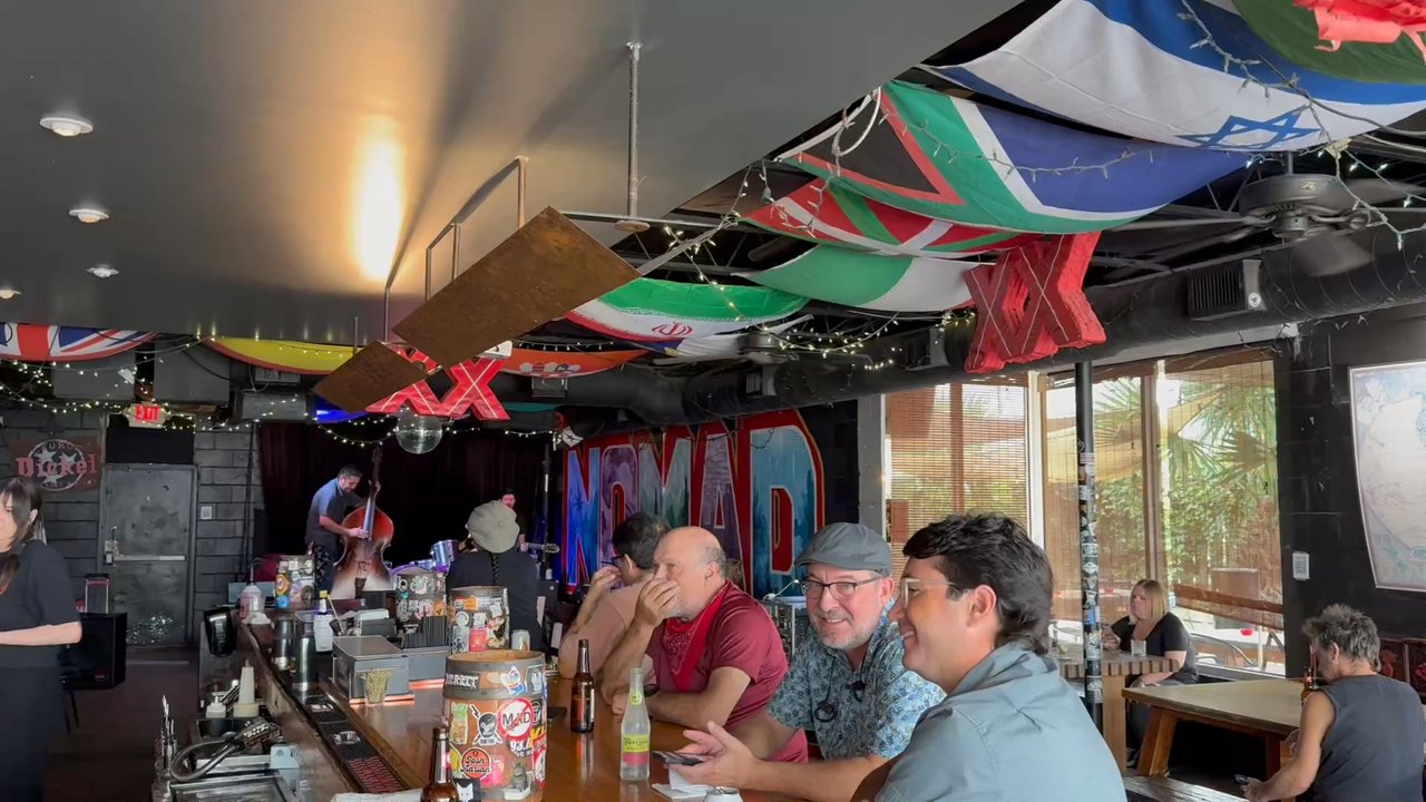 Knomad Bar - Wish I had filmed up Closer. A great dive bar stage space and sound acoustics ! - Lounges Near Me - Austin, Texas