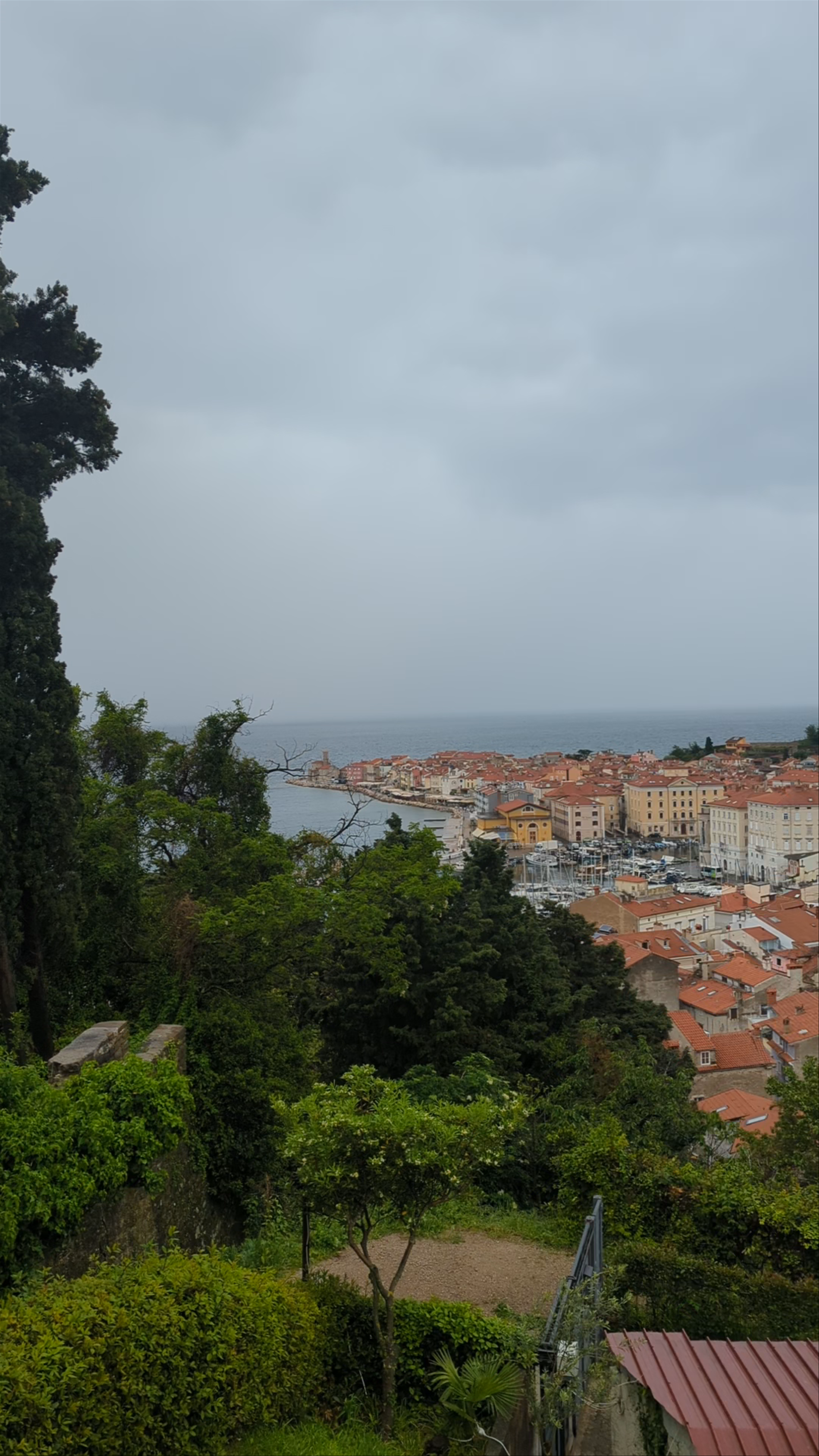 Viewpoint to see Piran