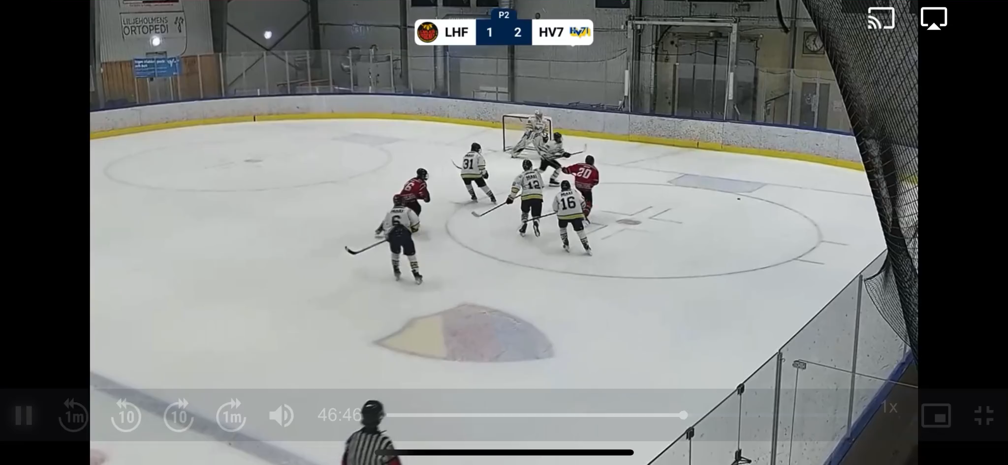 Nils Carlenius Shines: Luleå HF U16 Highlight Reel