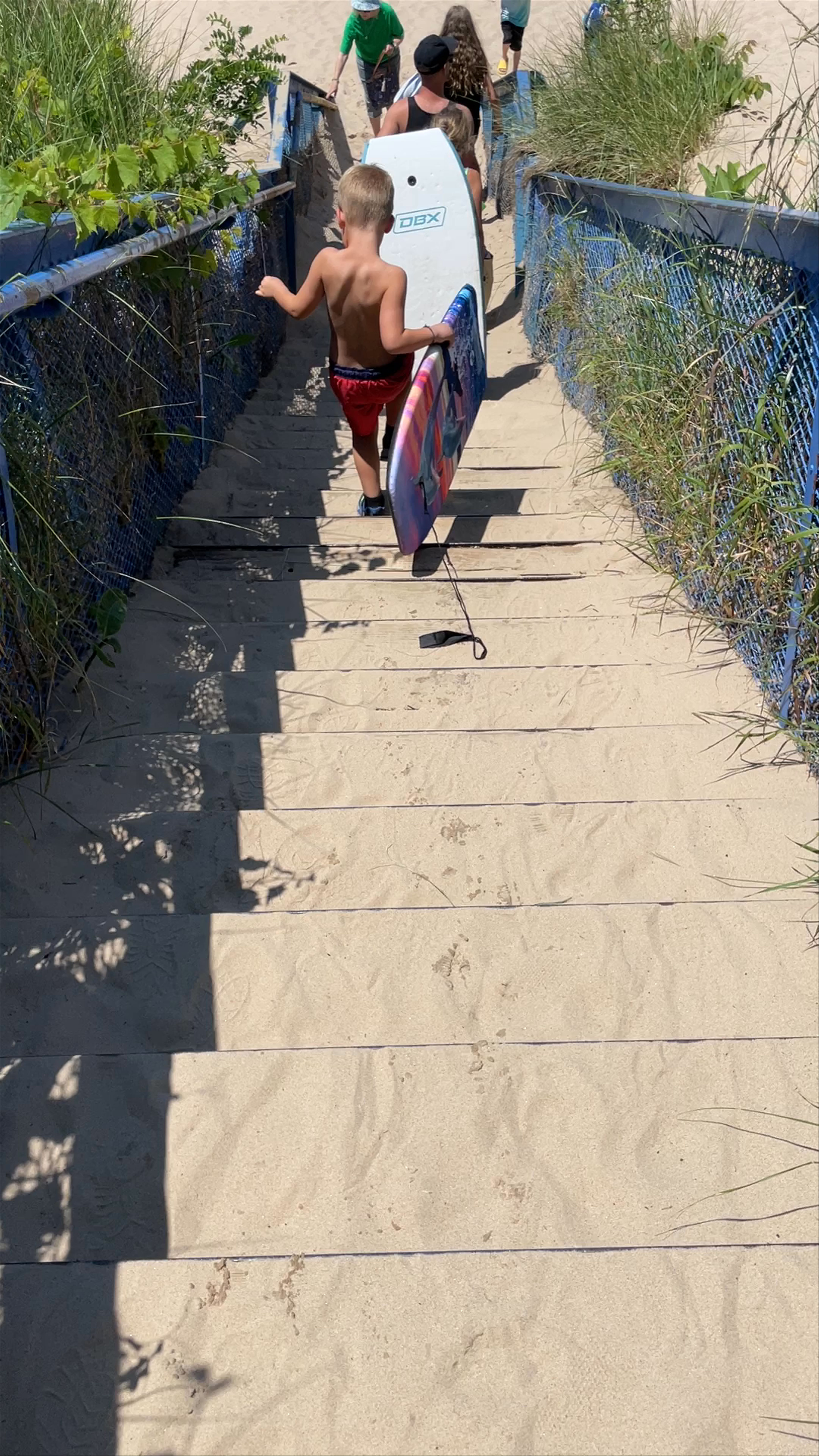 Blue Stairs - Kids' Corner Beach Access