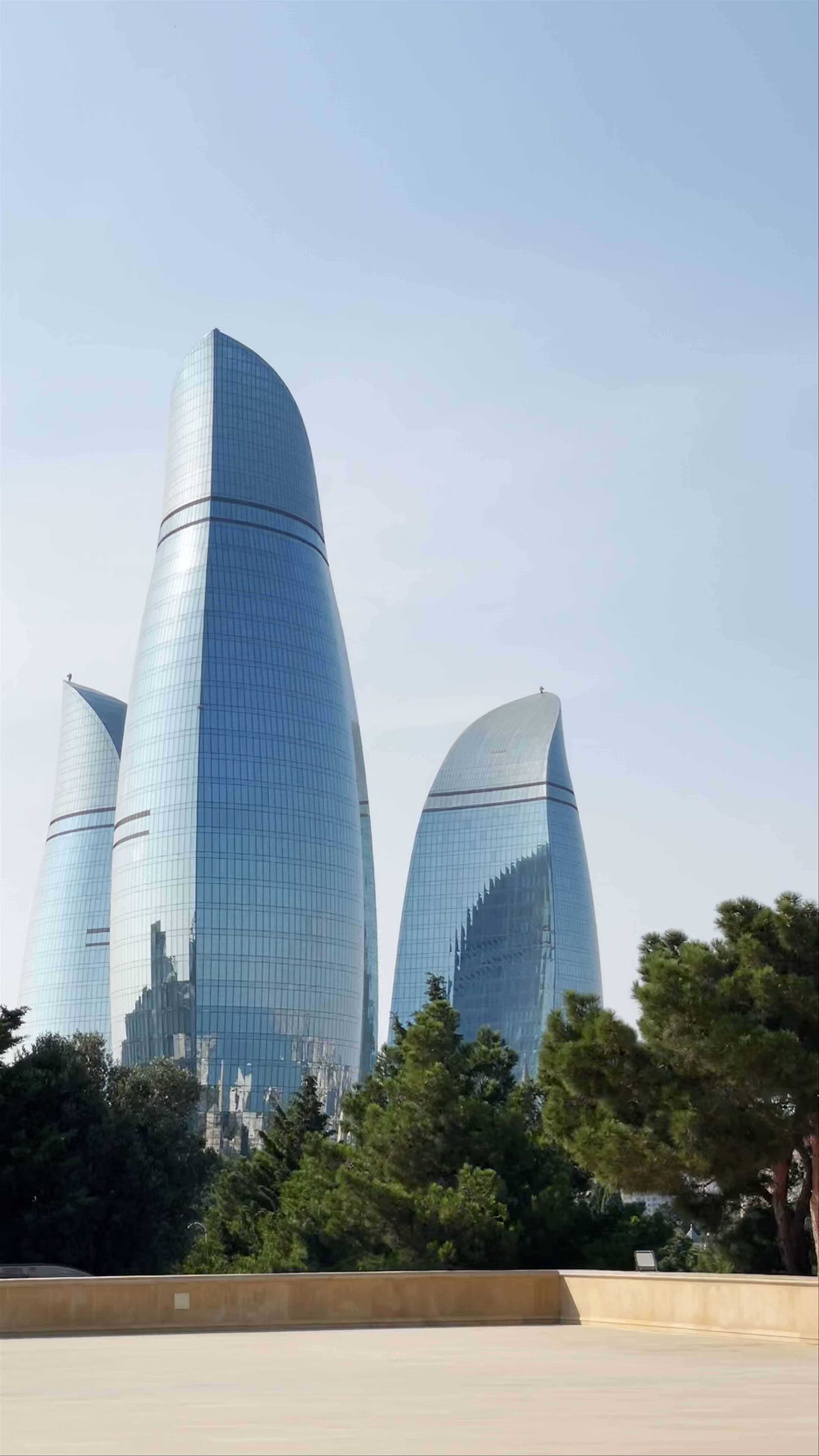 Stunning Skylines and Urban Oasis at Highland Park, Baku