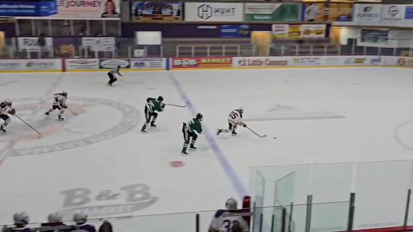 Max Milovidov's Breakaway Goal from defensive position