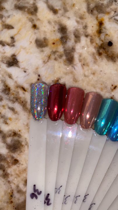 Venetian Nail Spa - Enjoying their happy hour from 11-5pm. They have fall collection colors for Autumn and so many chrome color now. - Nail Salons Near Me - Elkridge, Maryland