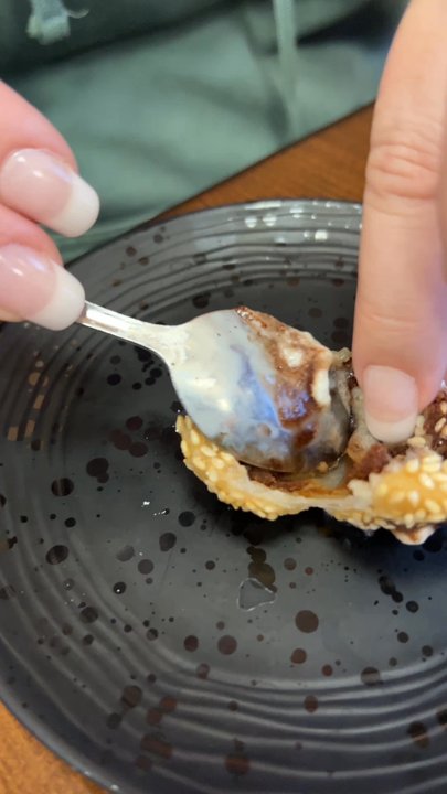 Ten Gu Ramen - Sesame balls filled with chocolate mochi - Ramen Near Me - Oceanside, California