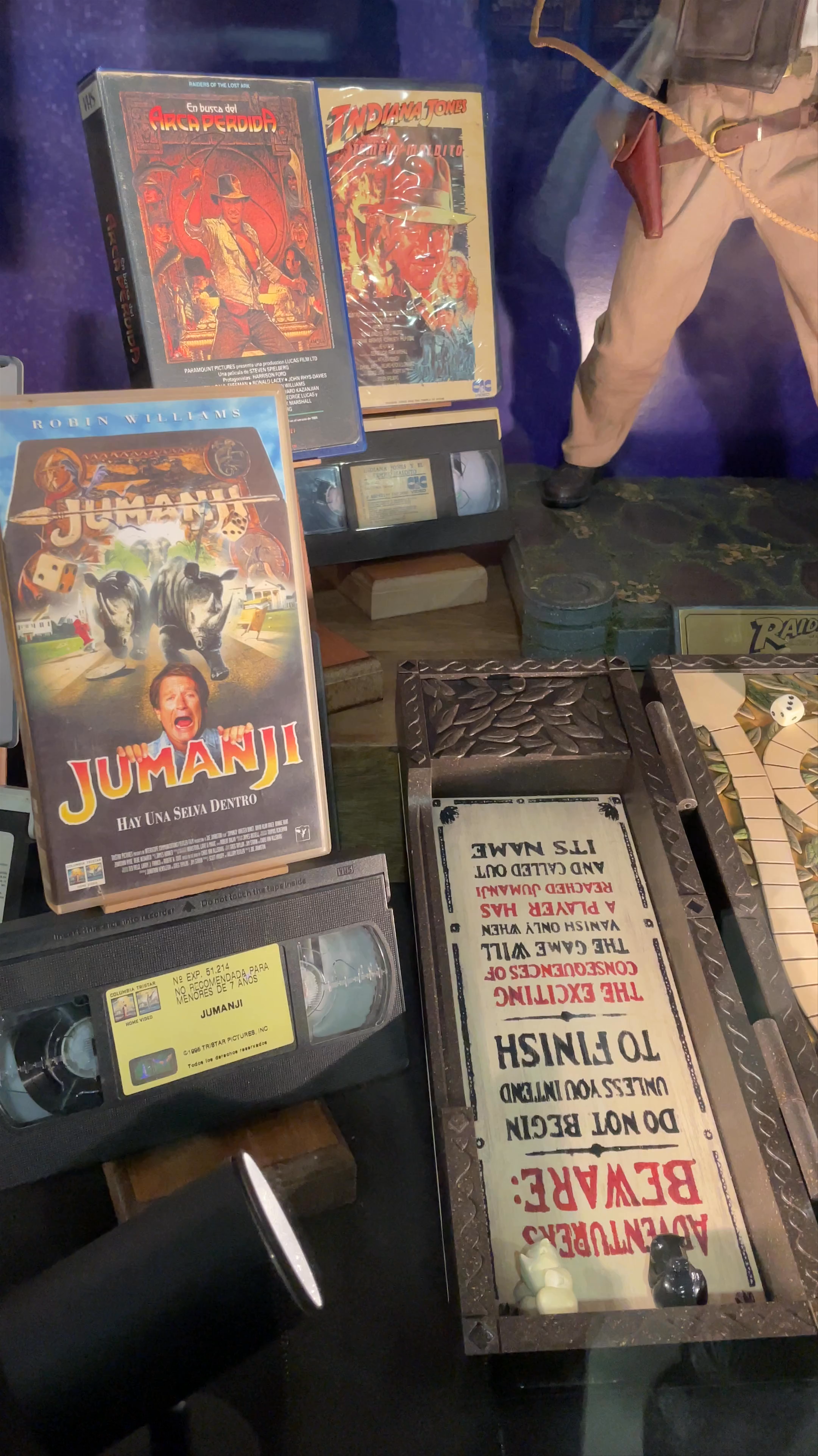 Retro Movie Memorabilia at Art Center Tomás y Valiente in Fuenlabrada