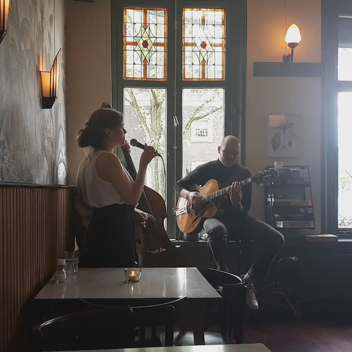 De Groene Olifant - Jazz Sunday Brunch. Normally it's full, but today is Liberation Day. - Pubs Near Me - Amsterdam, New Hampshire