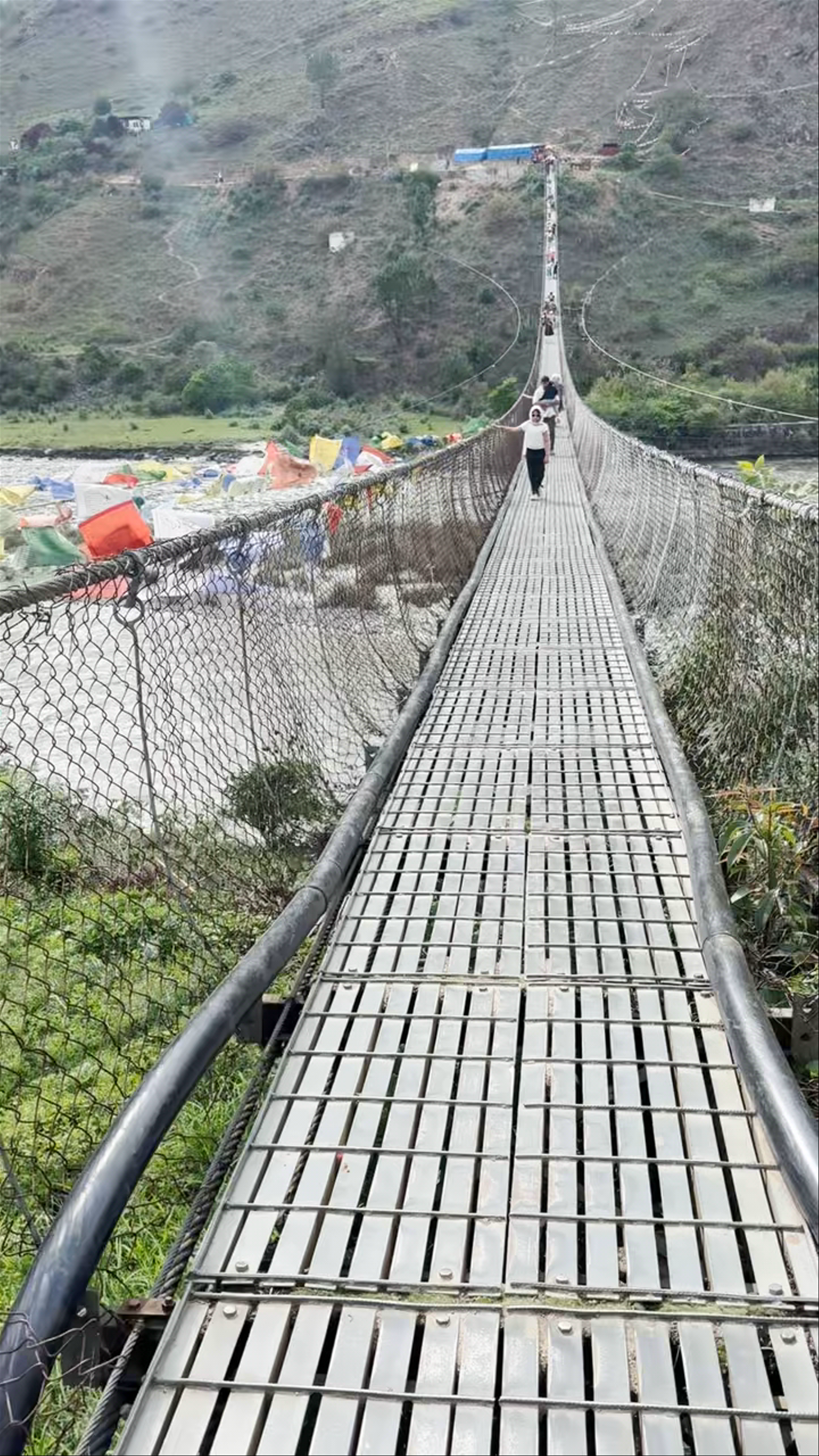 Punakha Suspension Bridge: A Thrilling Walk Above Bhutan's Valleys